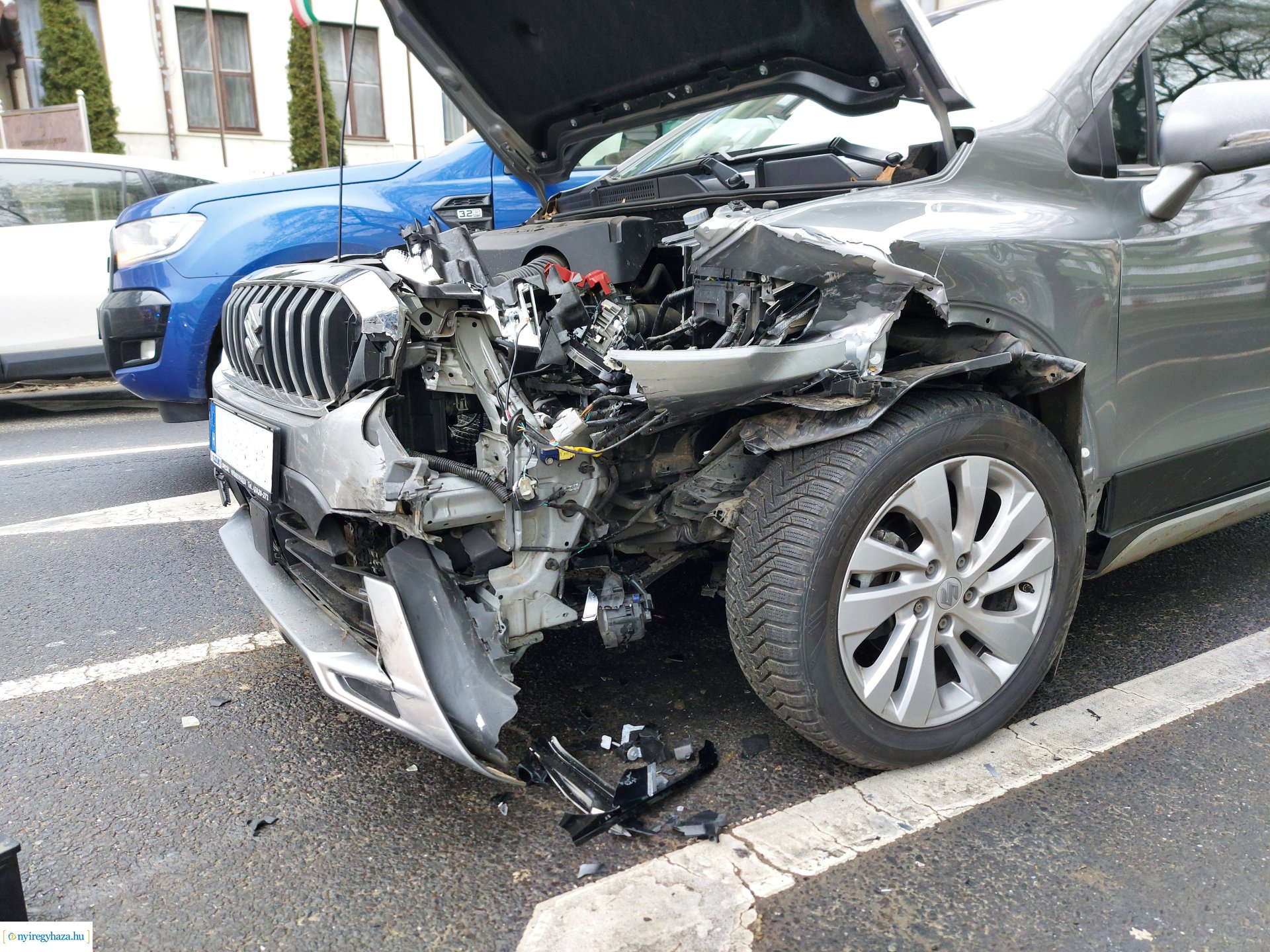 Baleset a Sóstói úton