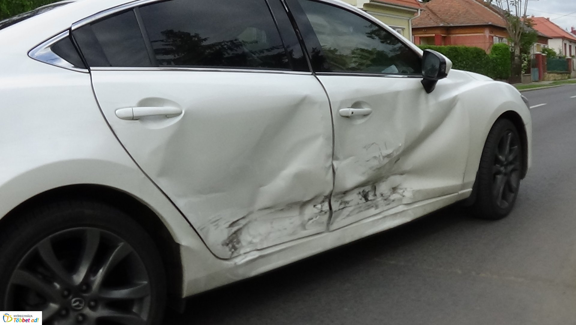 Baleset a Sóstói úton