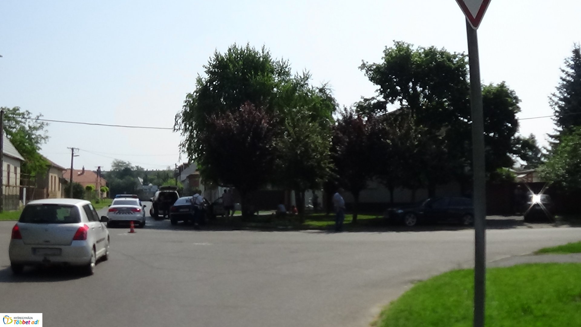 Baleset a Szántó Kovács János utca és az Ady Endre utca kereszteződésében 