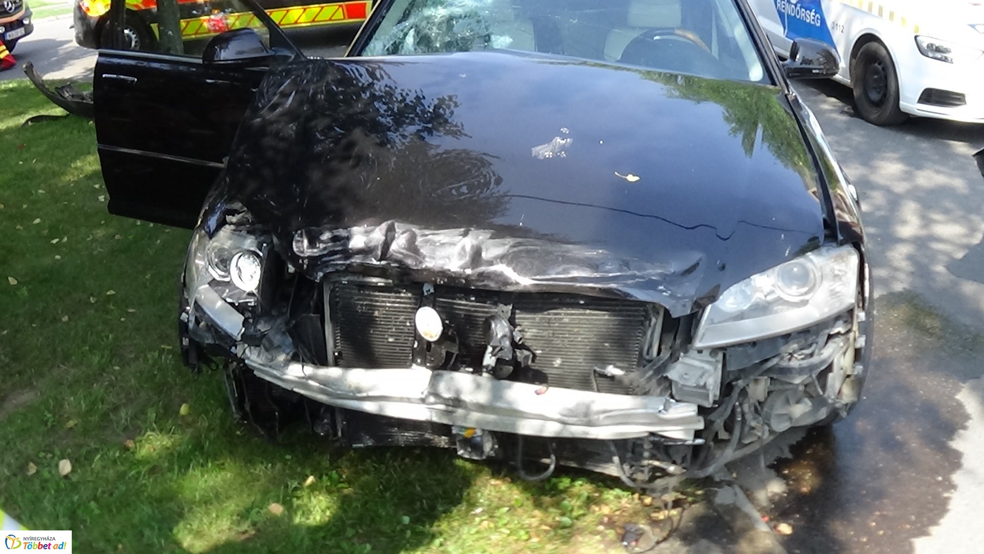 Baleset a Szántó Kovács János utca és az Ady Endre utca kereszteződésében 