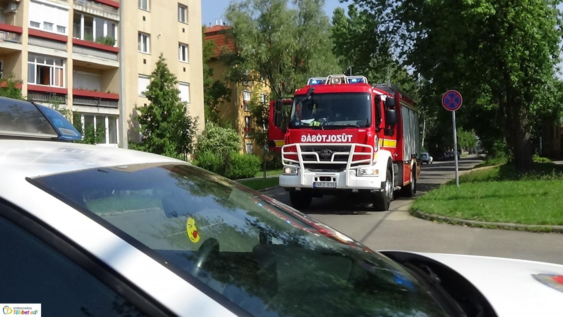 Baleset a Szántó Kovács János utca és az Ady Endre utca kereszteződésében 