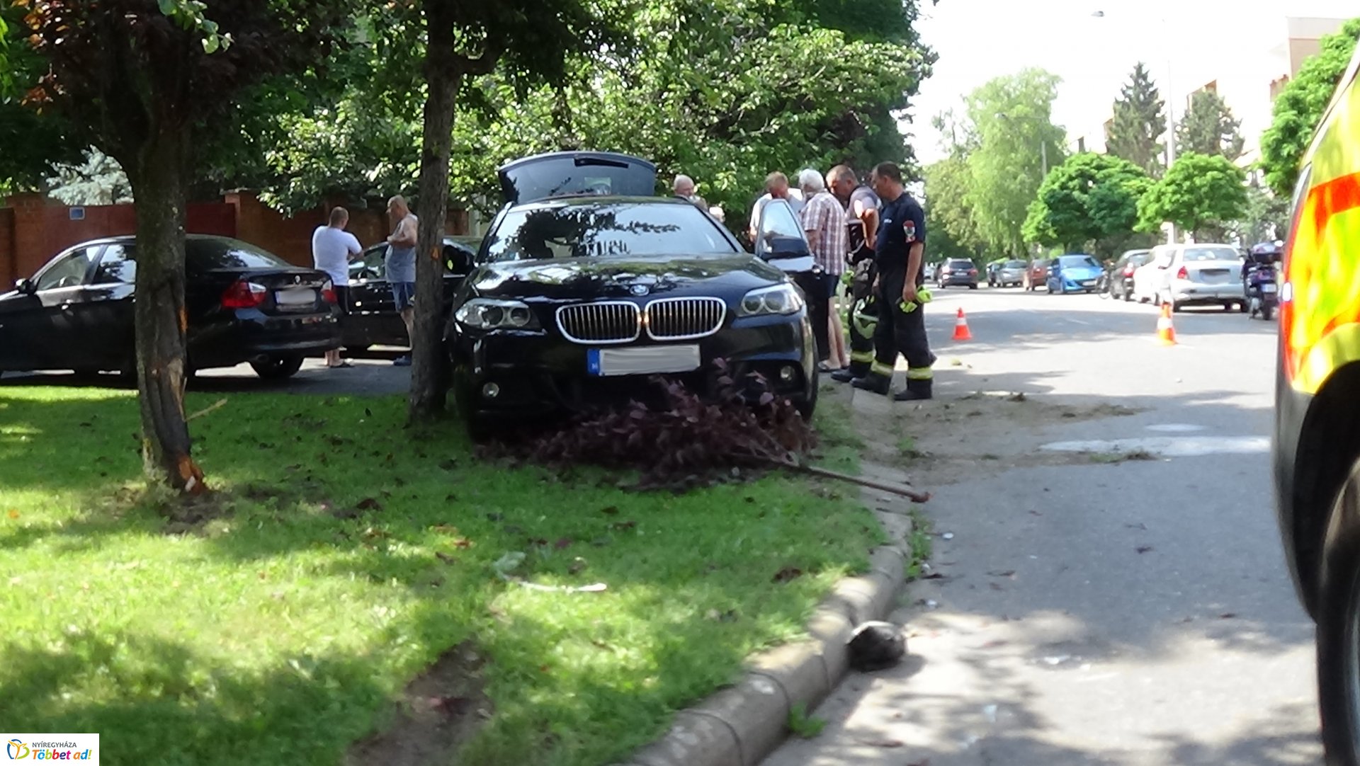 Baleset a Szántó Kovács János utca és az Ady Endre utca kereszteződésében 