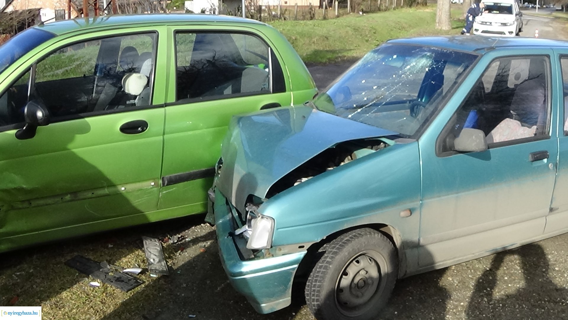 Baleset a Táncsics Mihály és a Bartók Béla utca kereszteződésében