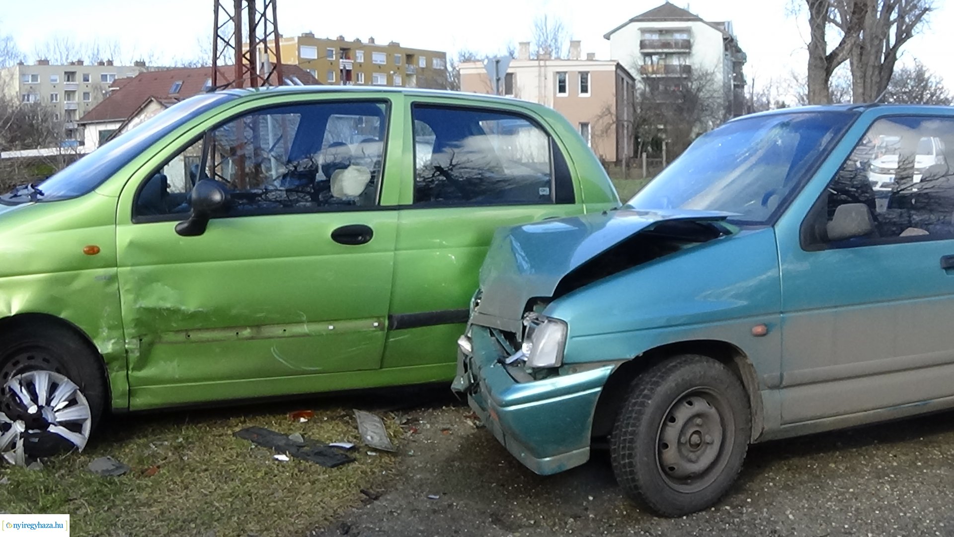 Baleset a Táncsics Mihály és a Bartók Béla utca kereszteződésében