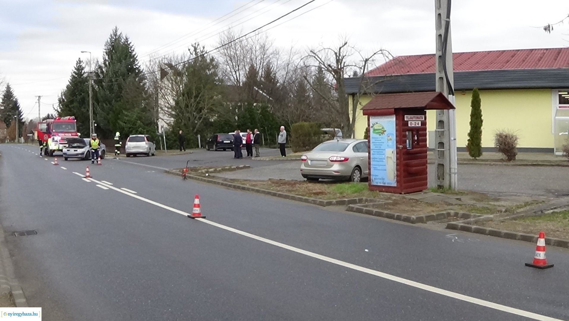 Baleset a Templom utcán