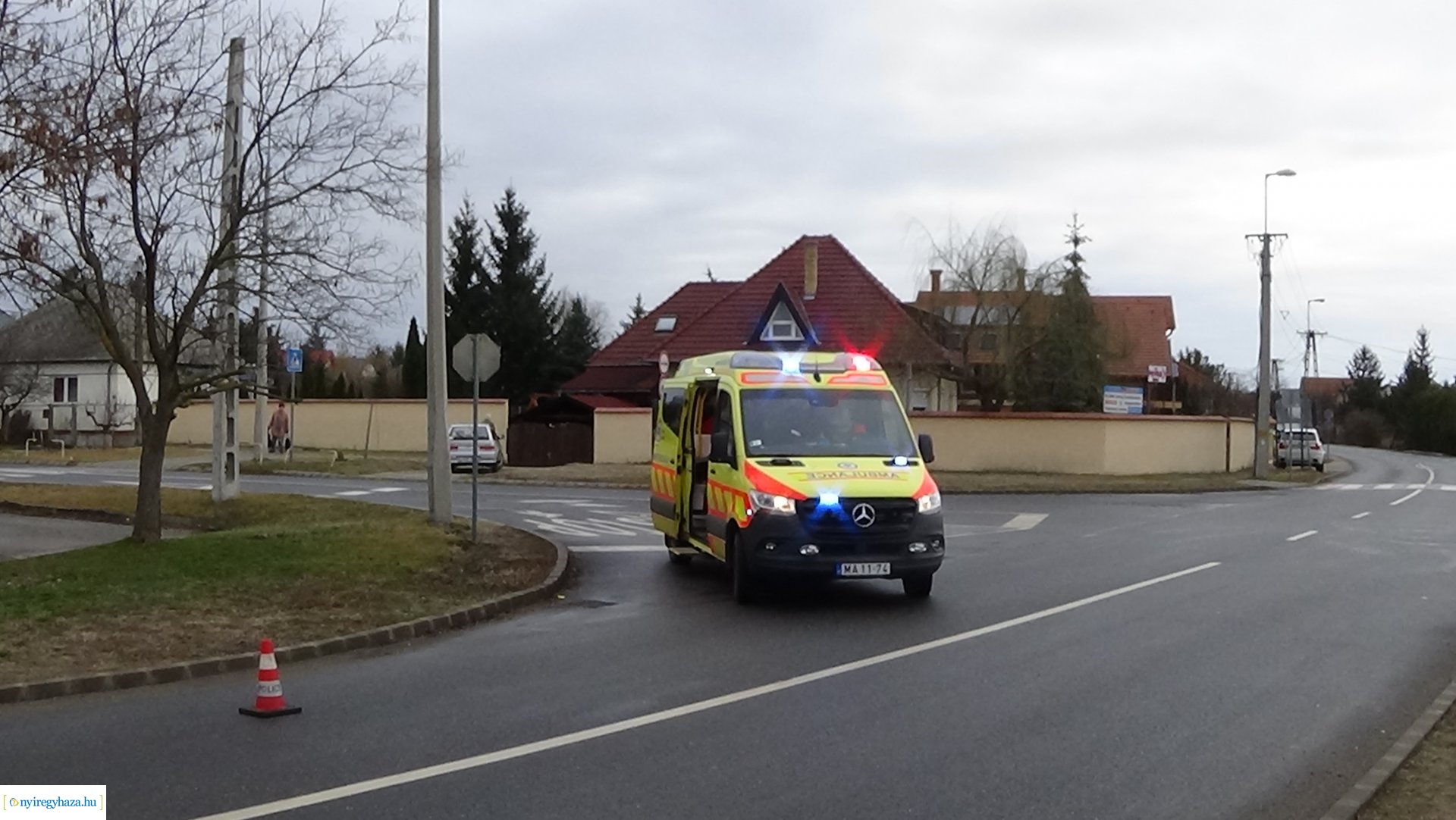 Baleset a Templom utcán