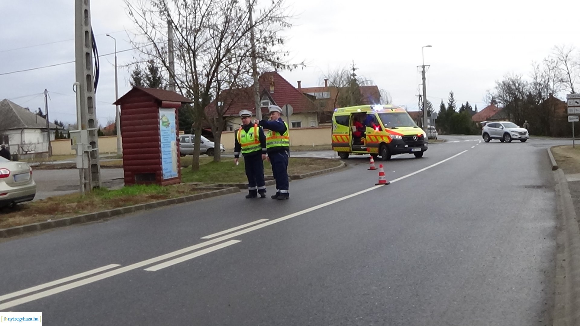 Baleset a Templom utcán