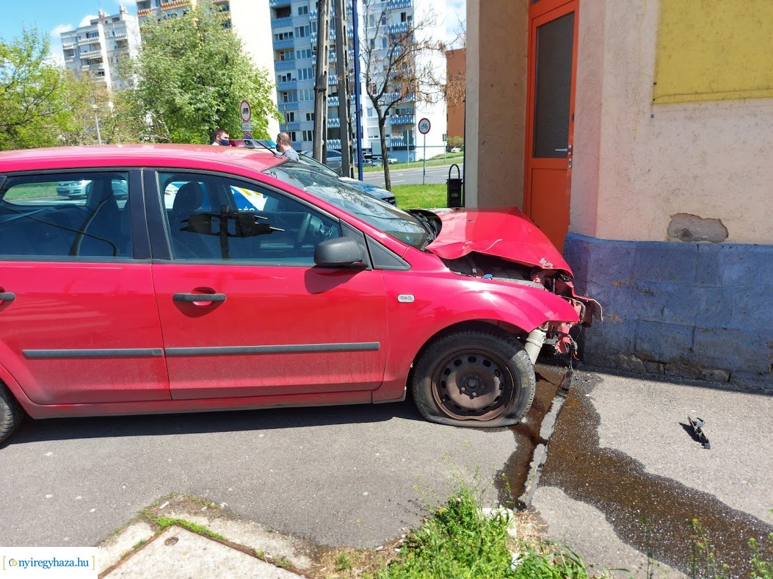 Baleset a Tokaji út kereszteződésében