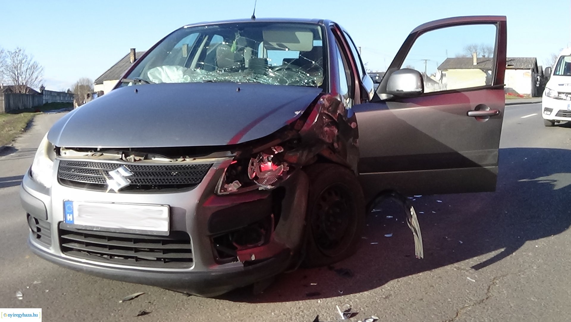 Baleset a Tüzér utcán