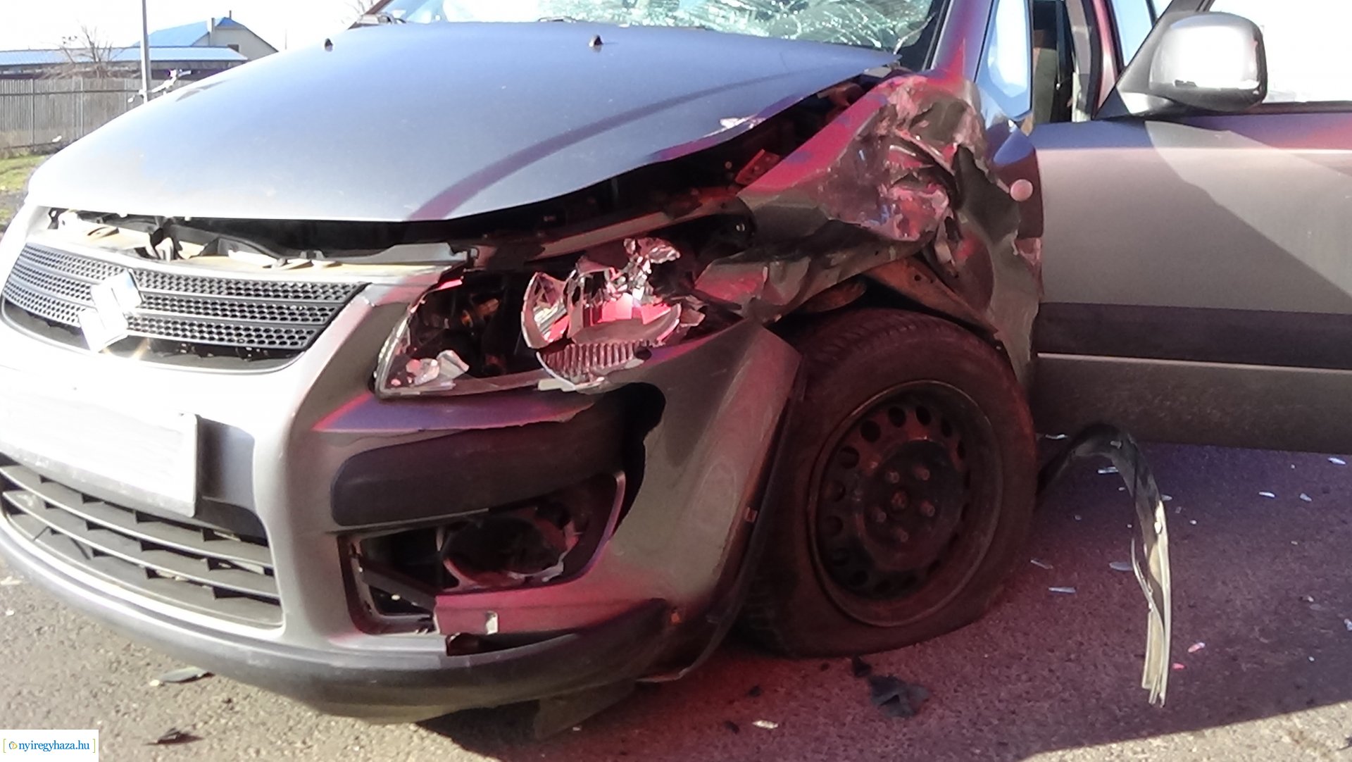 Baleset a Tüzér utcán