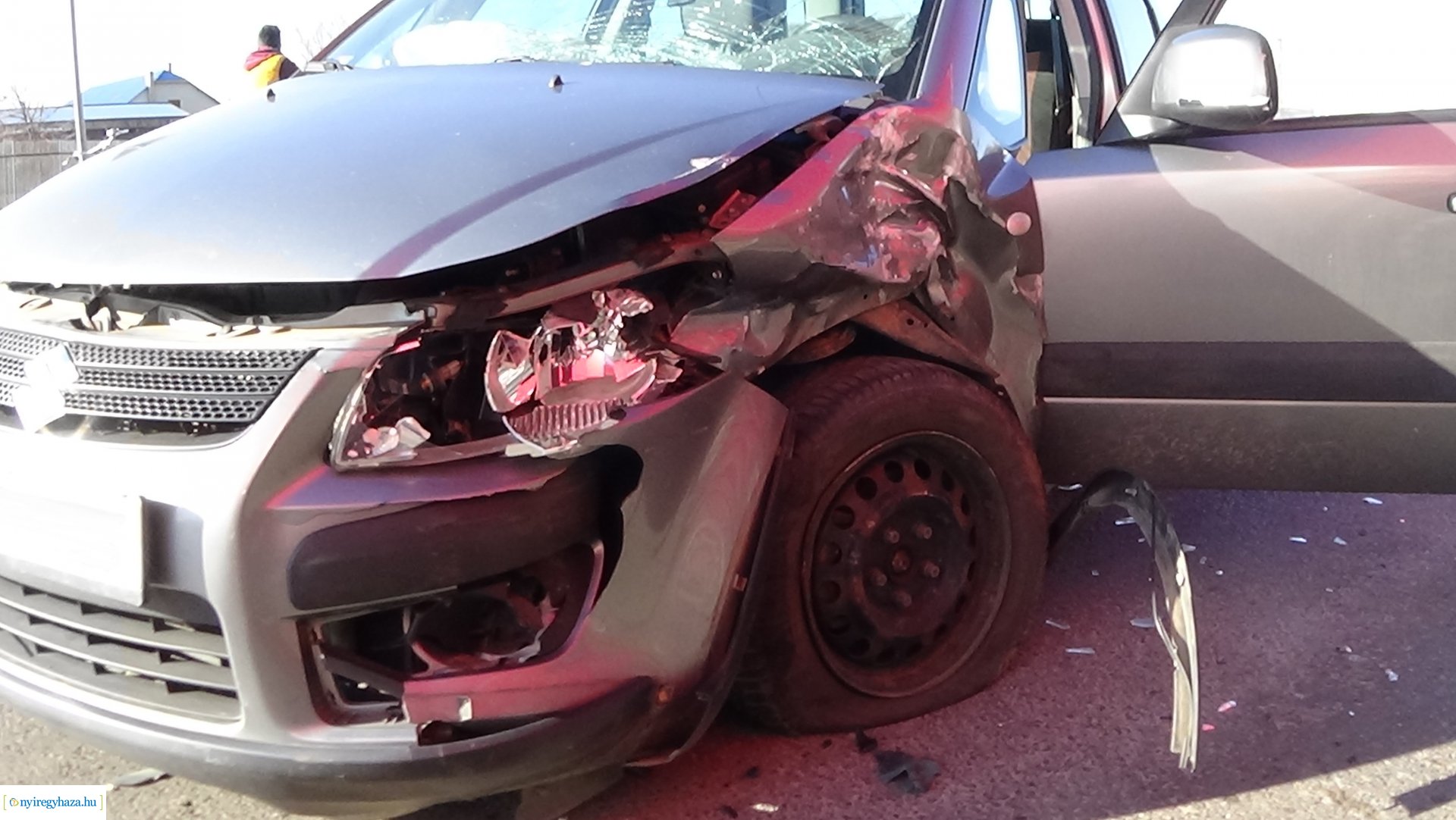 Baleset a Tüzér utcán