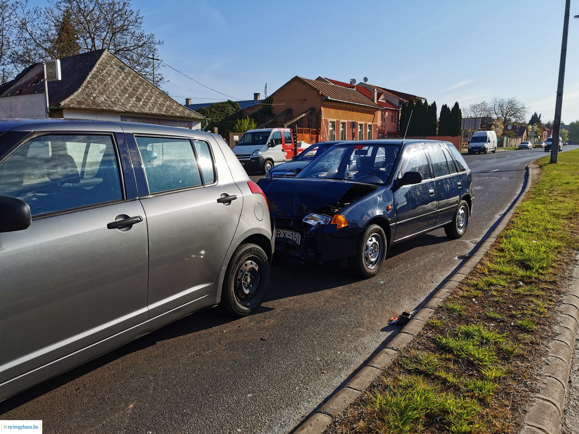 Baleset a Váci Mihály úton