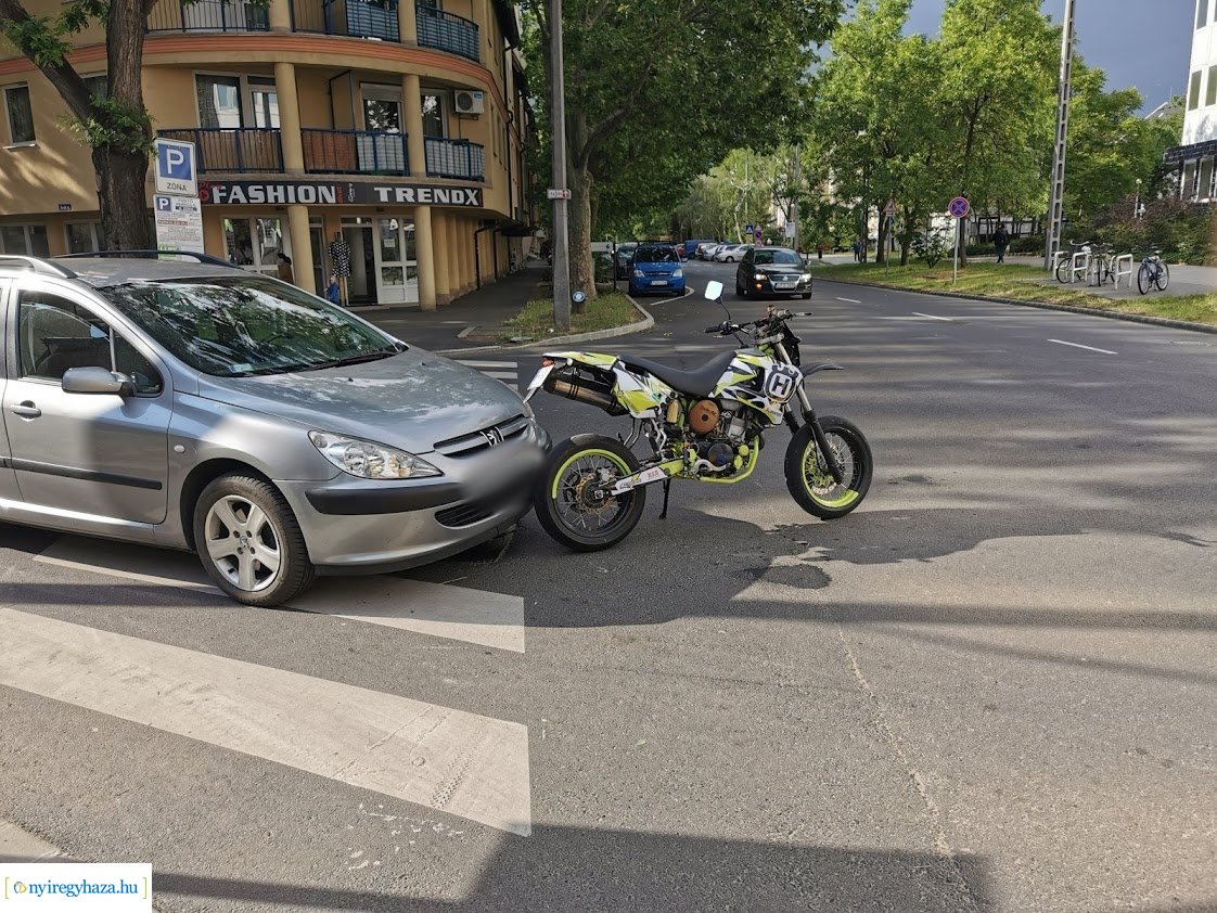 Baleset a Vasvári Pál utcán