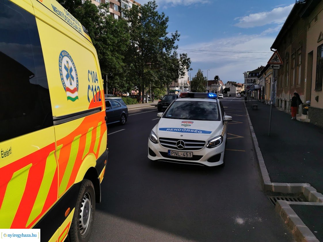 Baleset a Vasvári Pál utcán