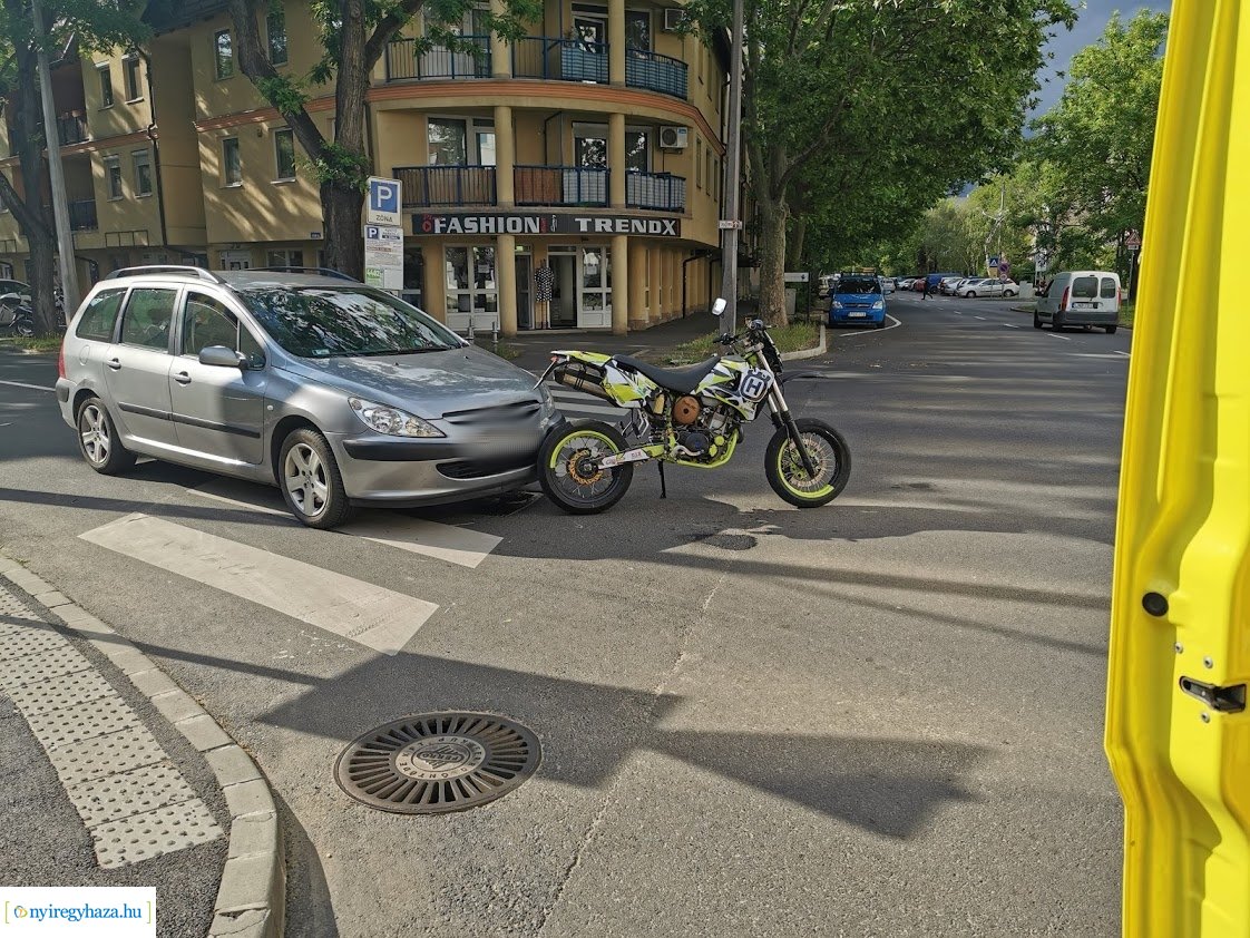 Baleset a Vasvári Pál utcán