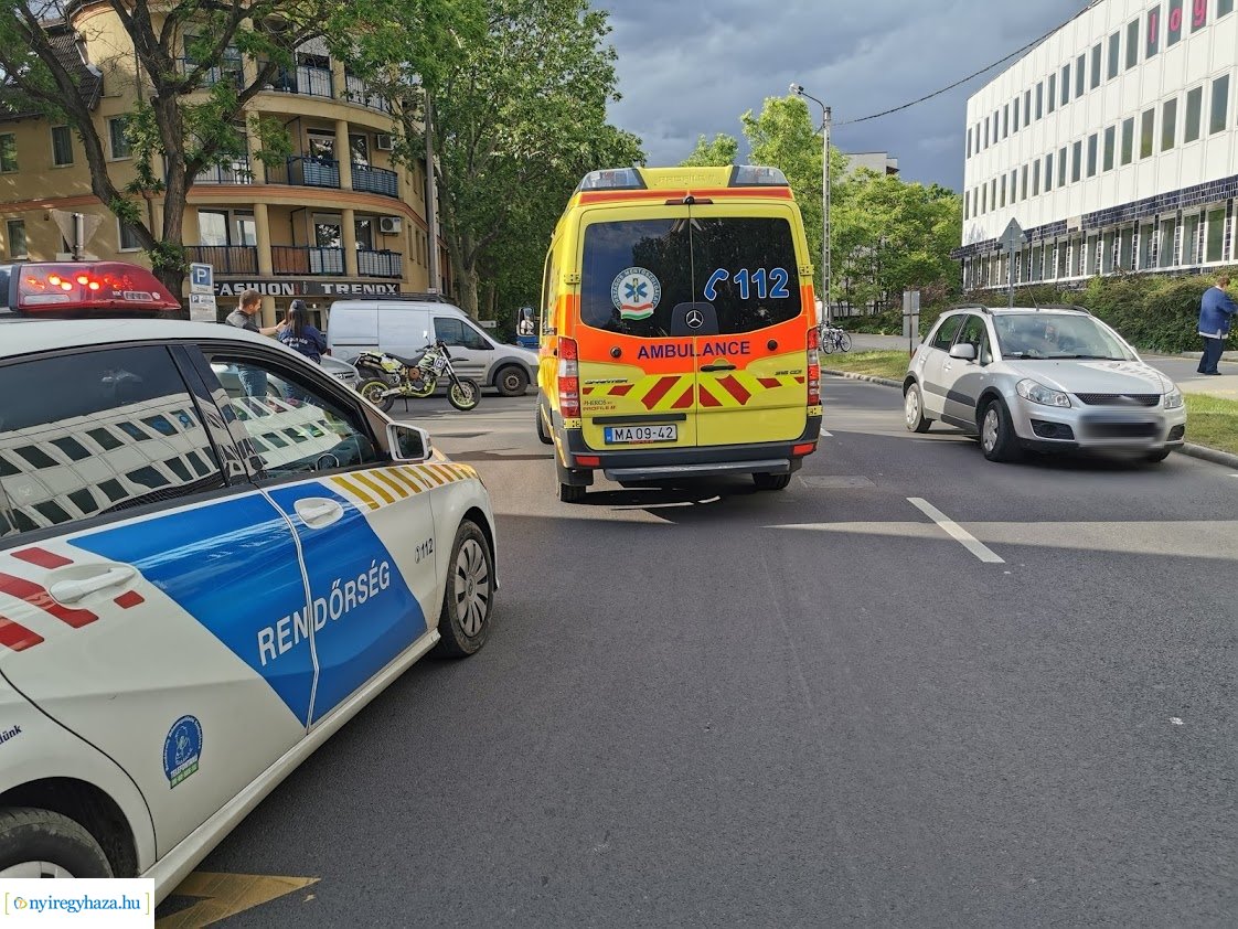 Baleset a Vasvári Pál utcán