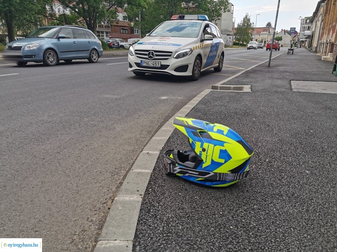 Baleset a Vasvári Pál utcán