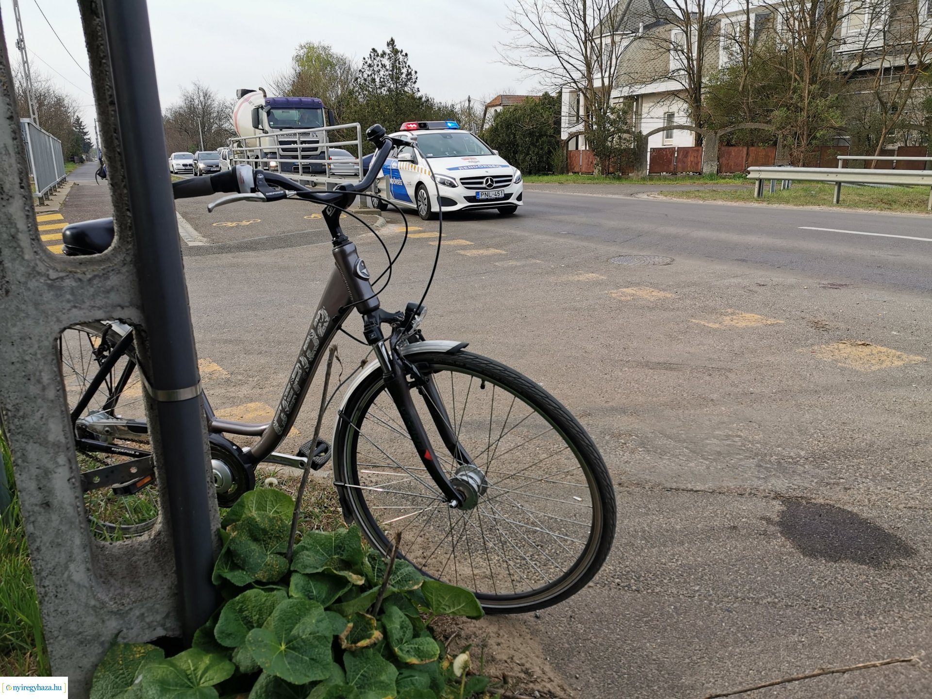 Baleset a Westsik utcán