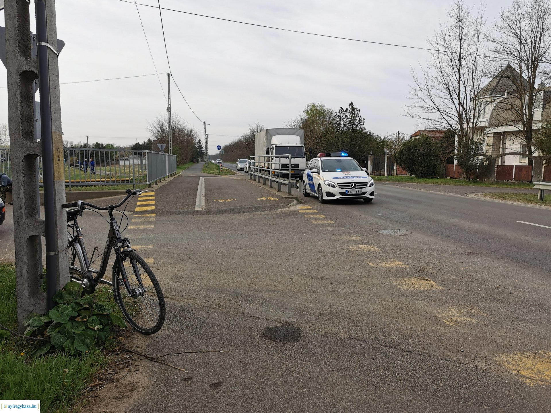 Baleset a Westsik utcán