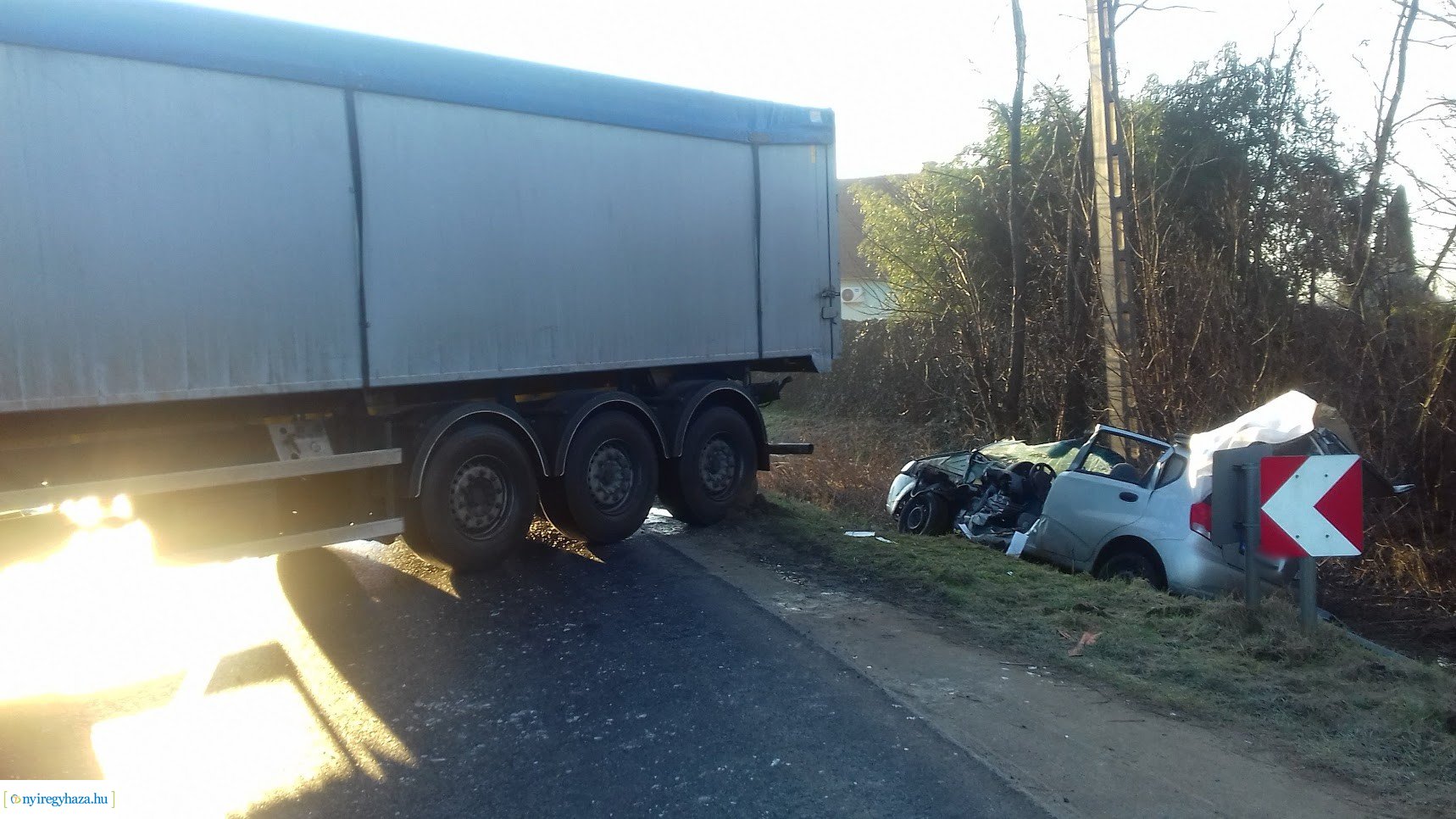 Baleset a Westsik Vilmos utcán