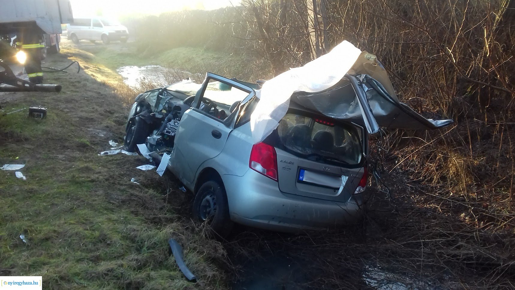 Baleset a Westsik Vilmos utcán