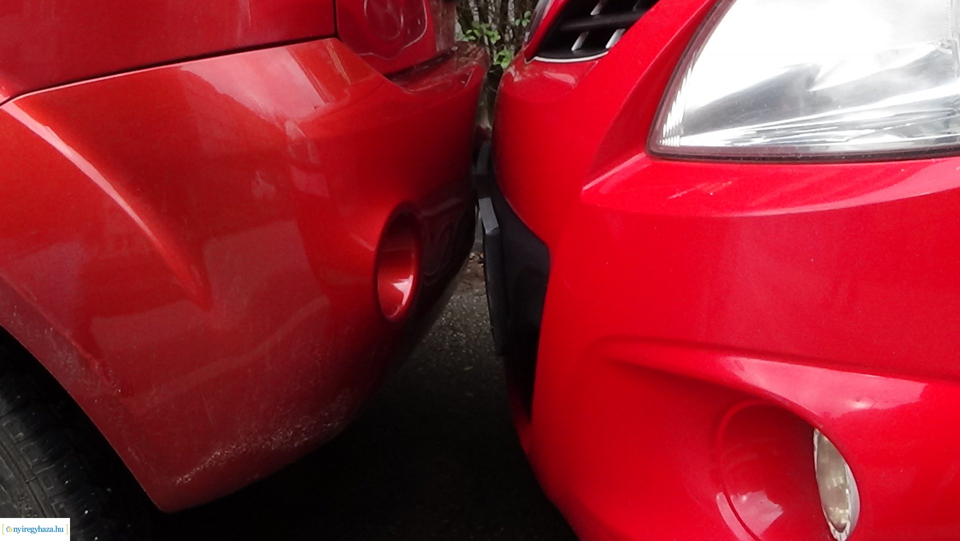 Baleset az Arany János utcán