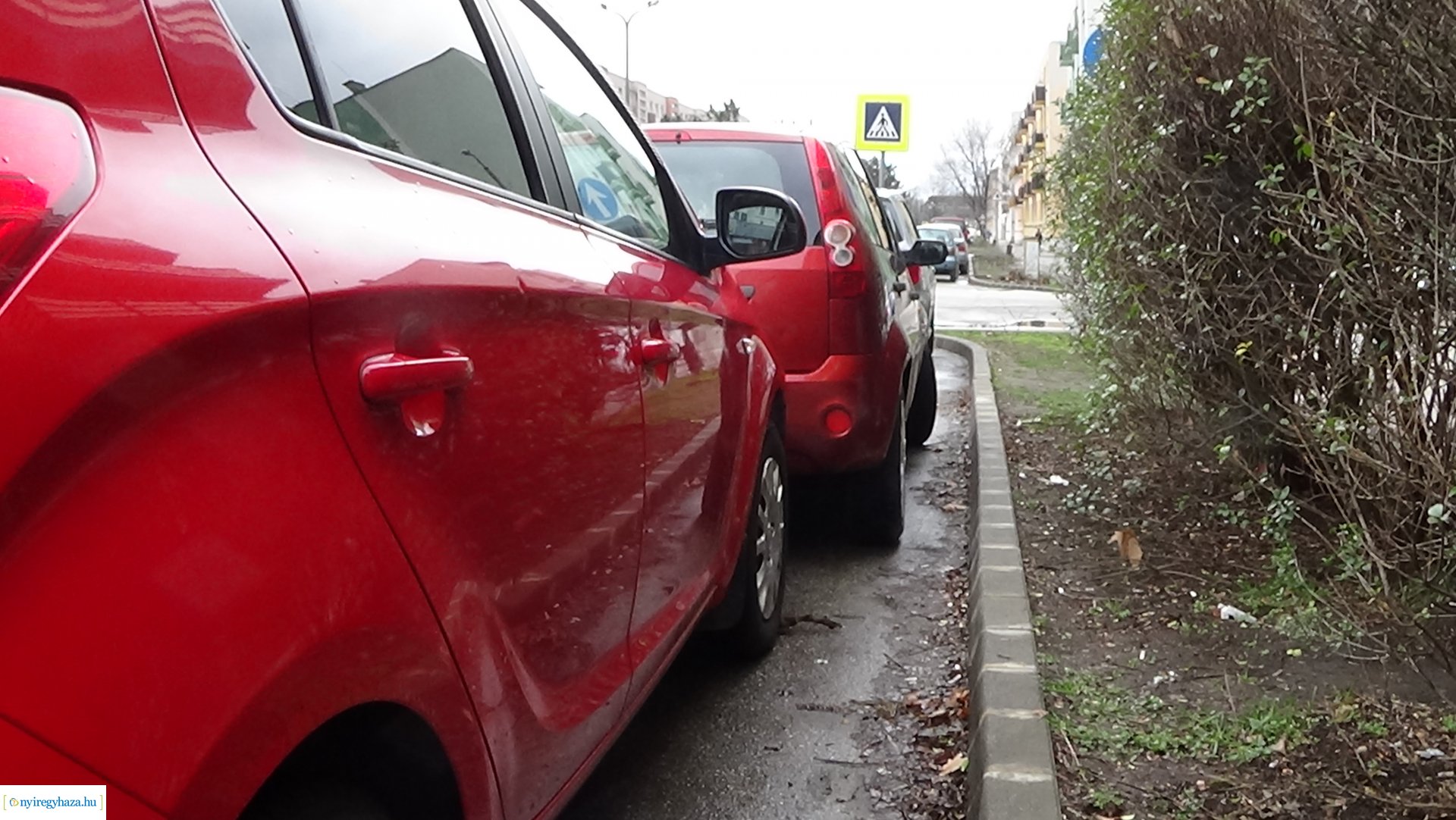 Baleset az Arany János utcán