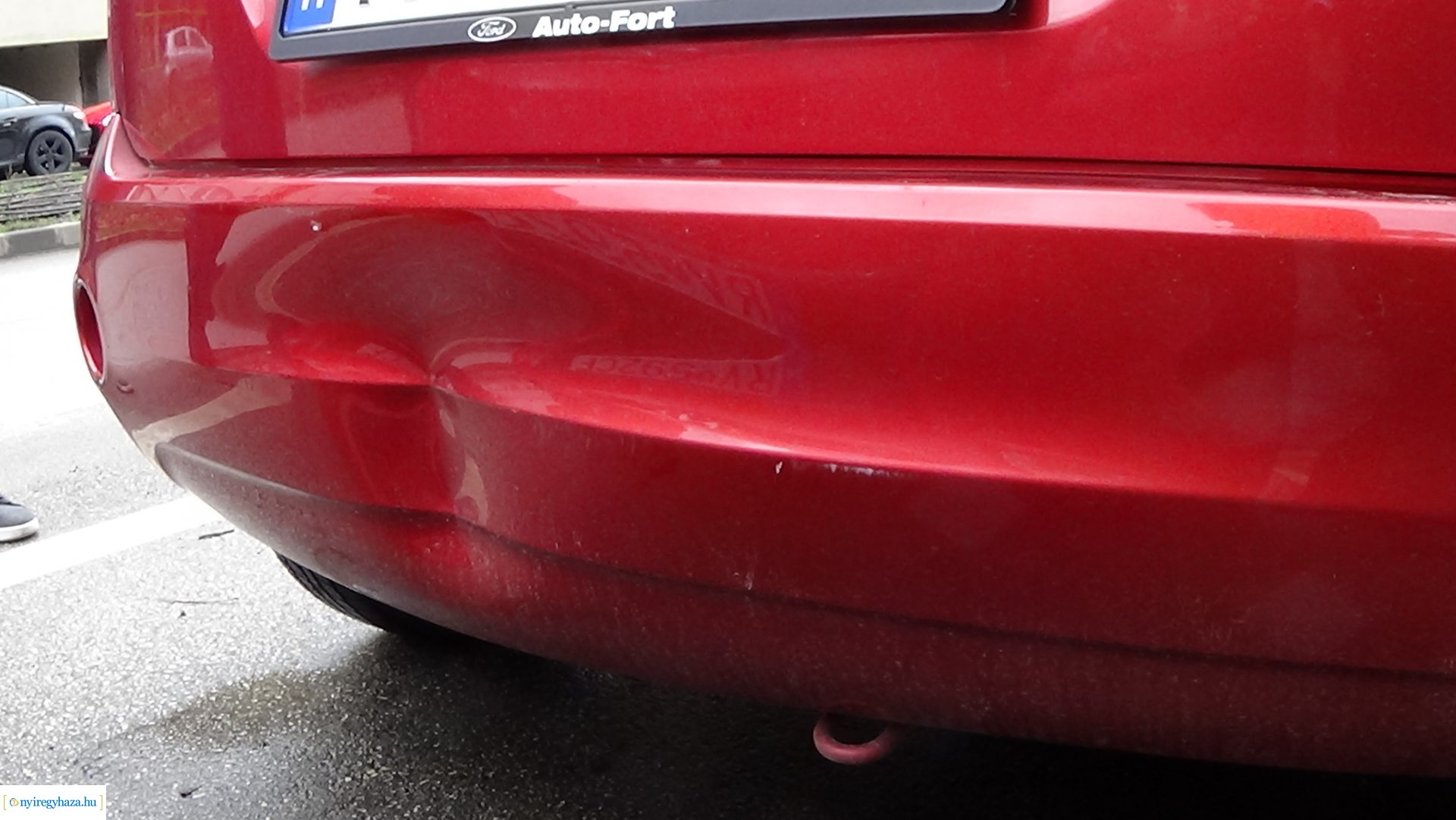 Baleset az Arany János utcán