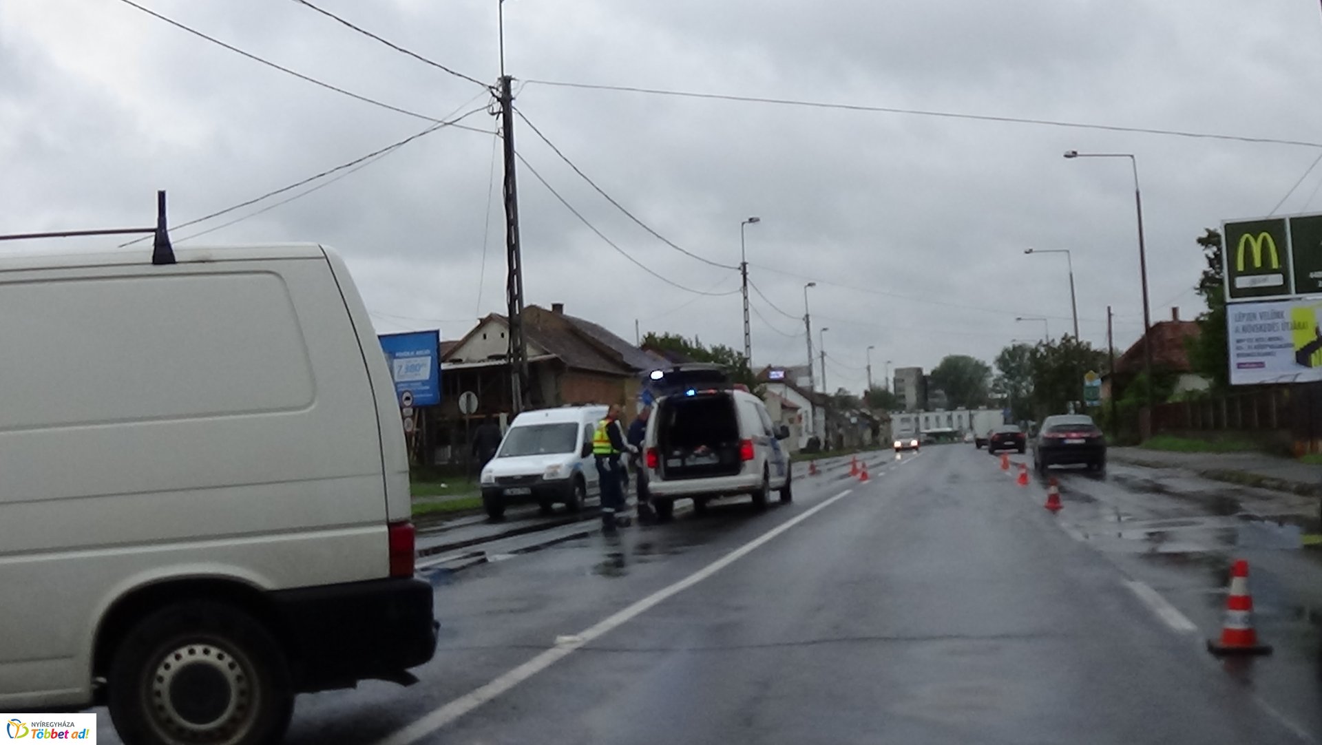 Baleset az Orosi úton