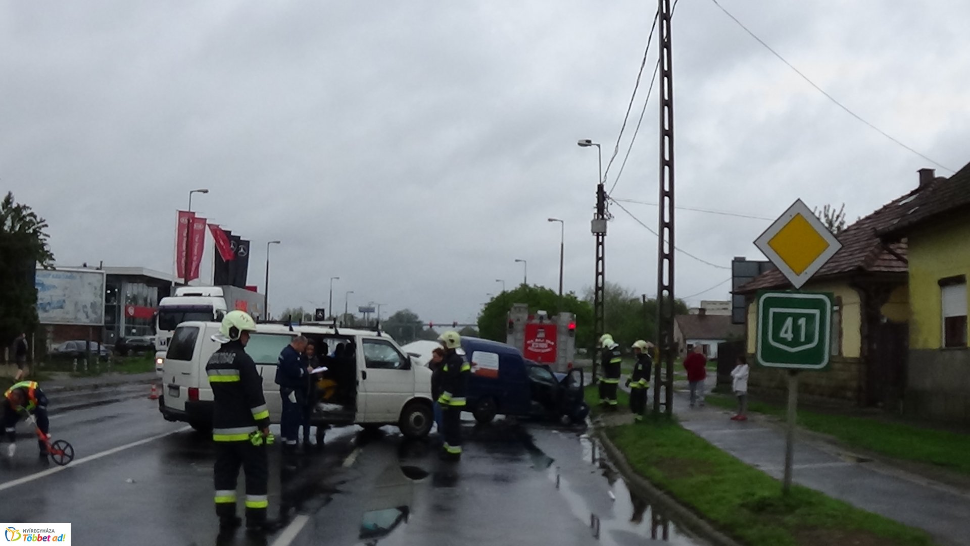 Baleset az Orosi úton