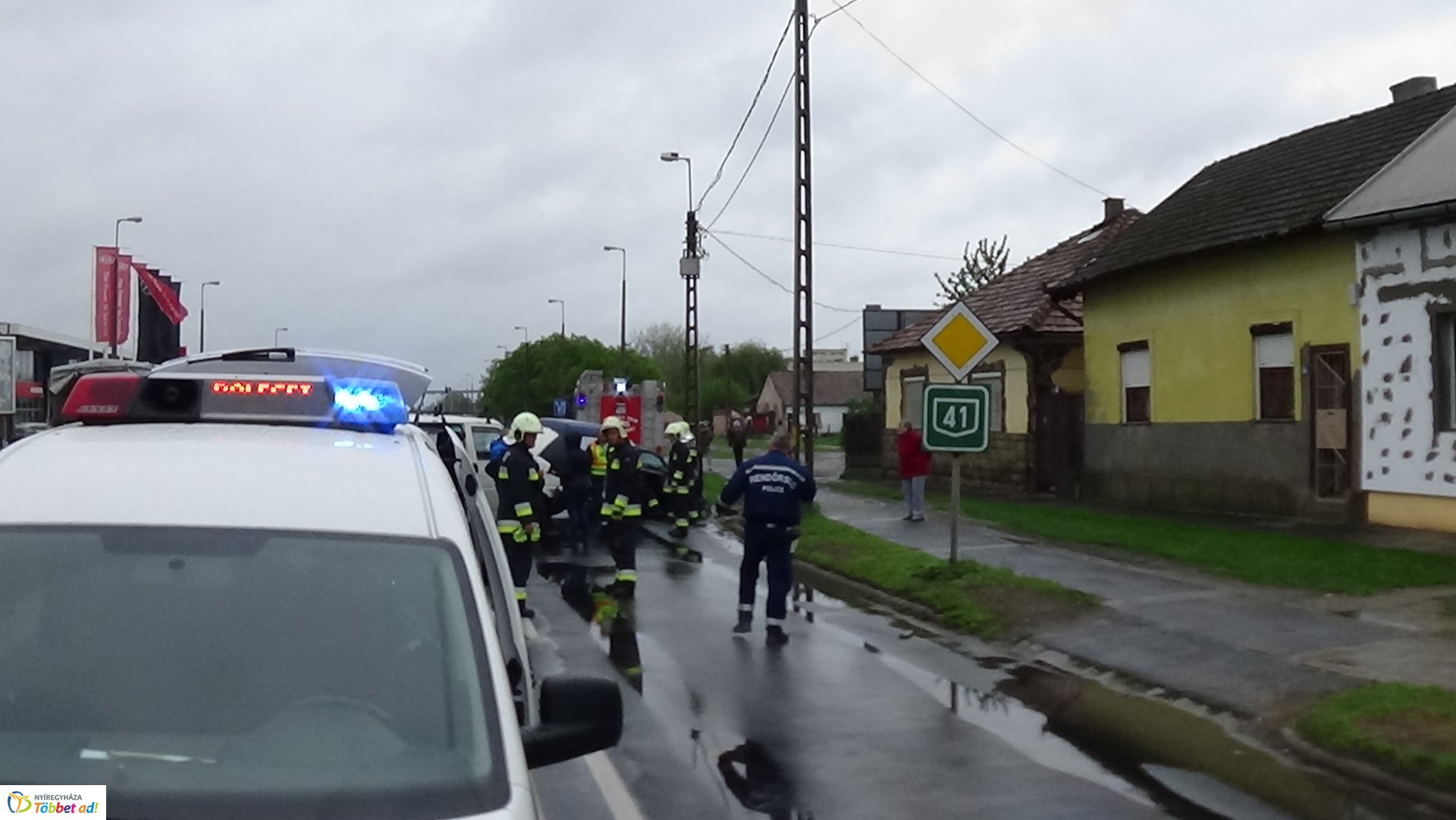 Baleset az Orosi úton