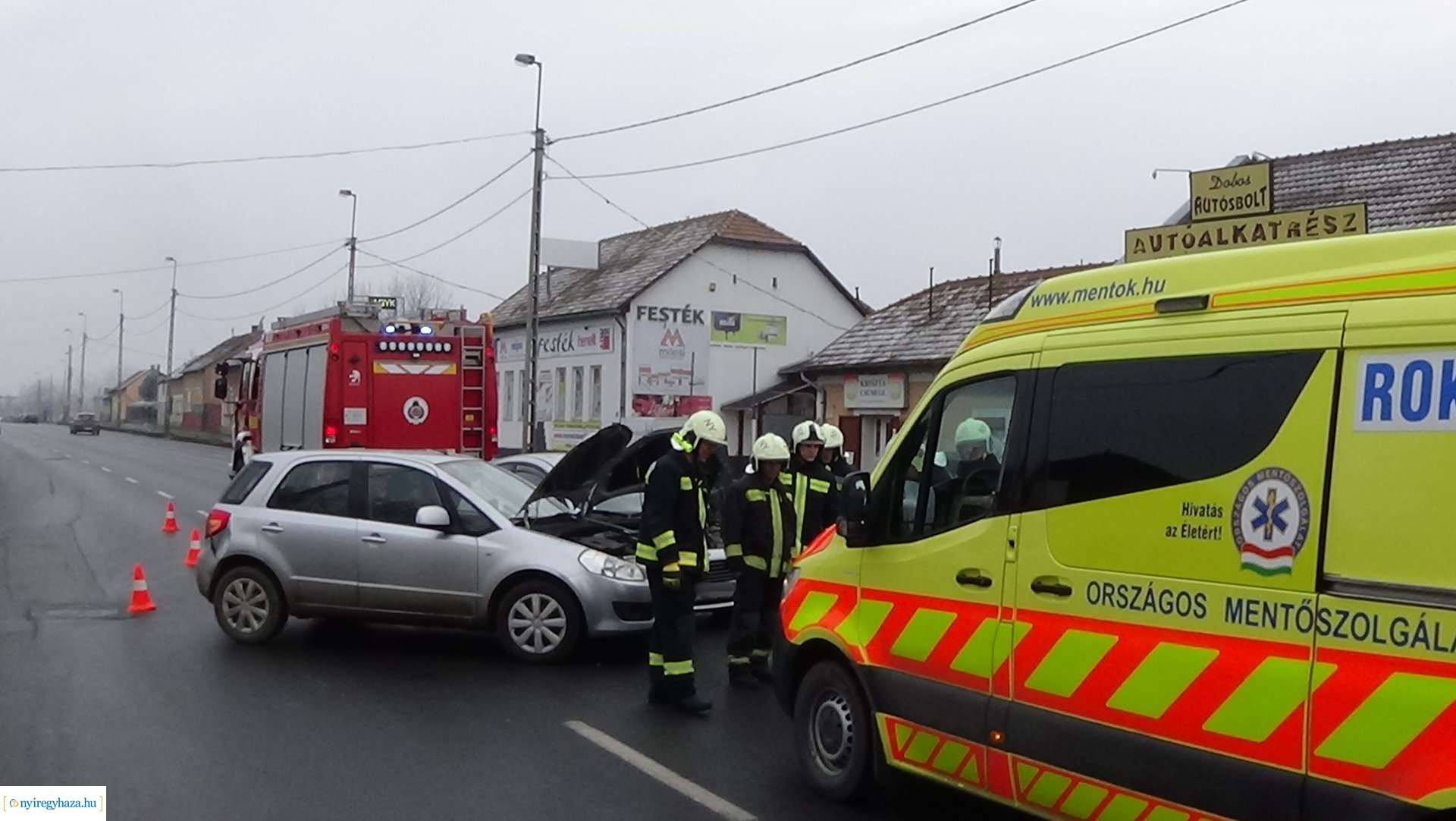 Baleset az Orosi úton