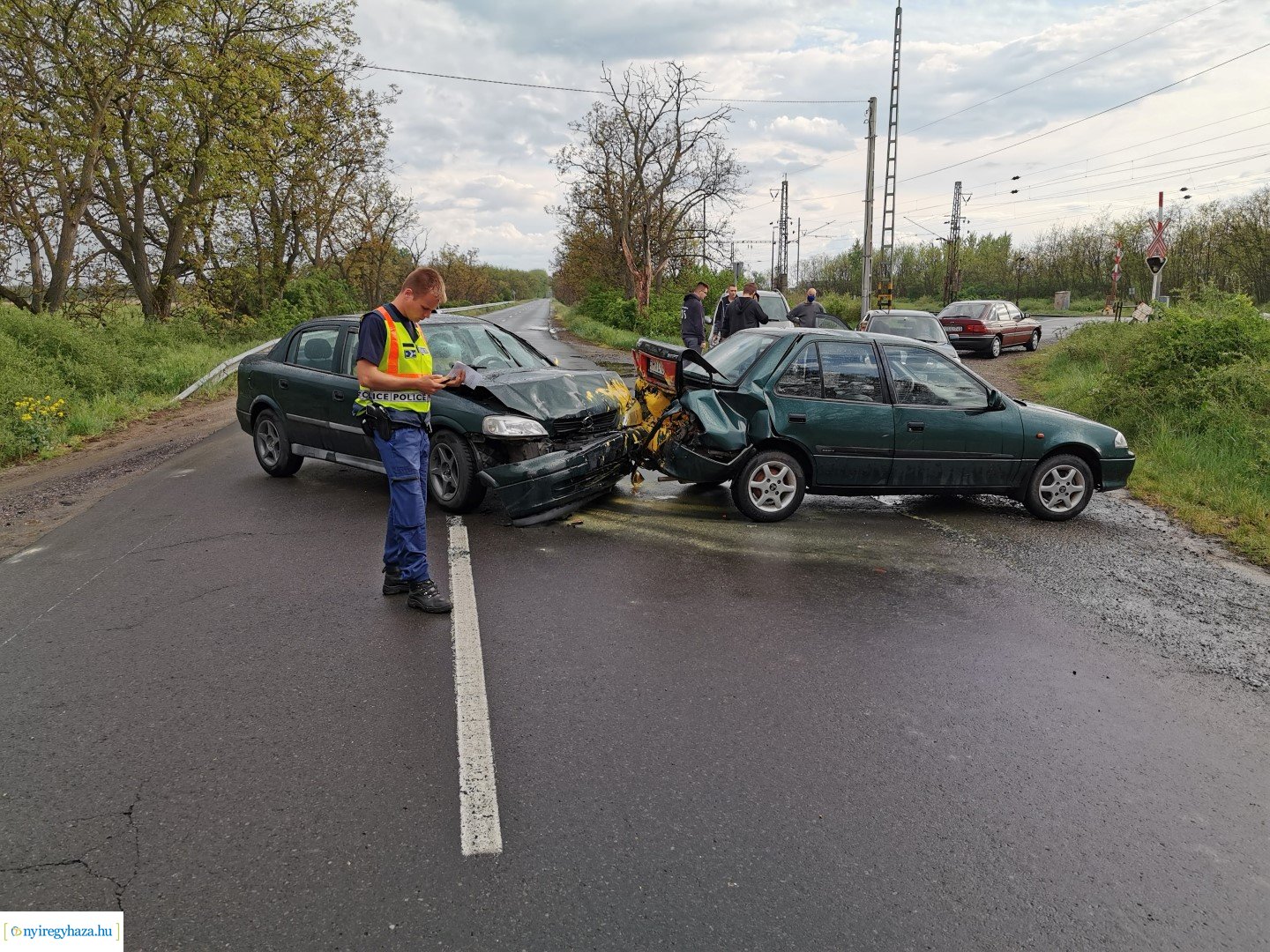 Baleset Császárszállás külterületén