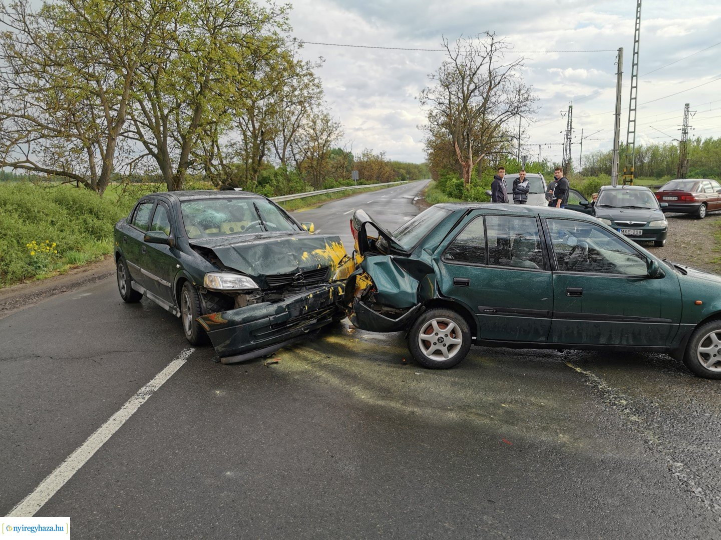 Baleset Császárszállás külterületén