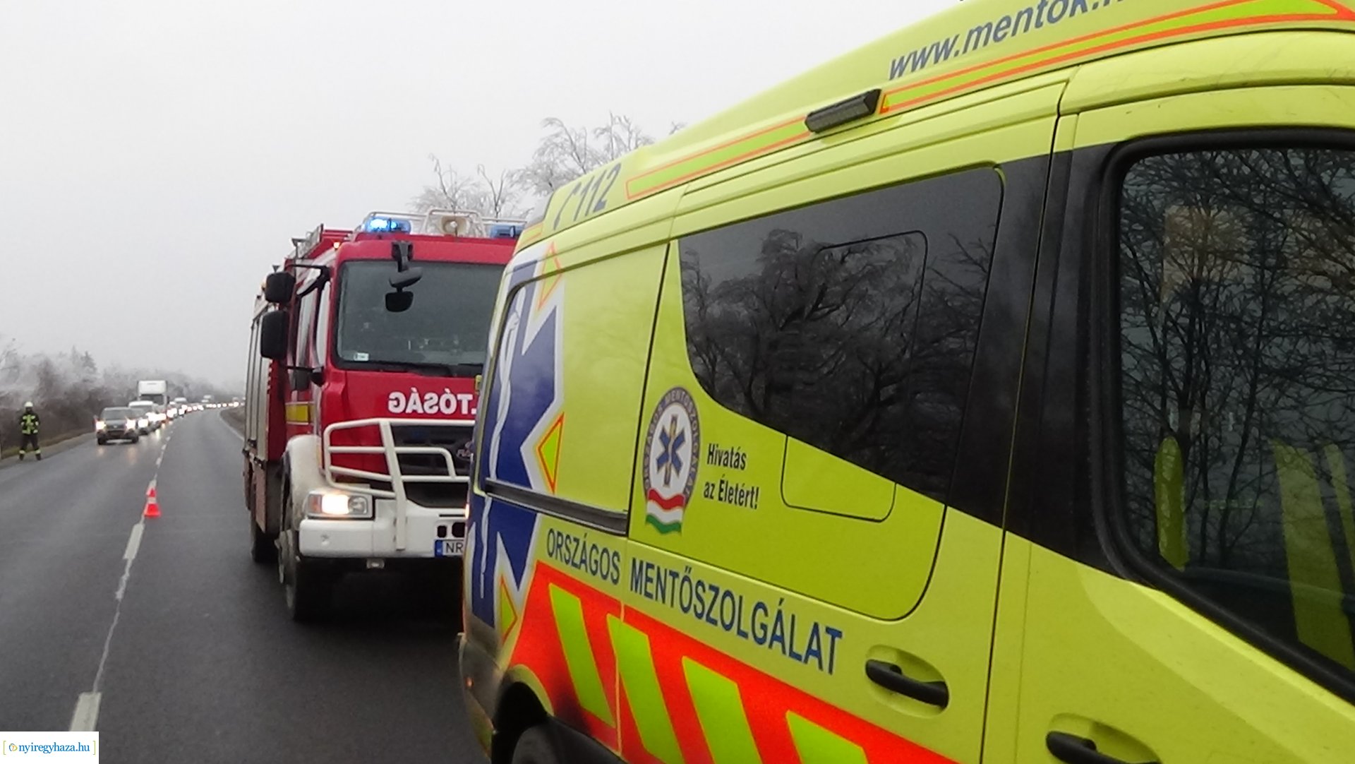 Baleset Császárszállásnál