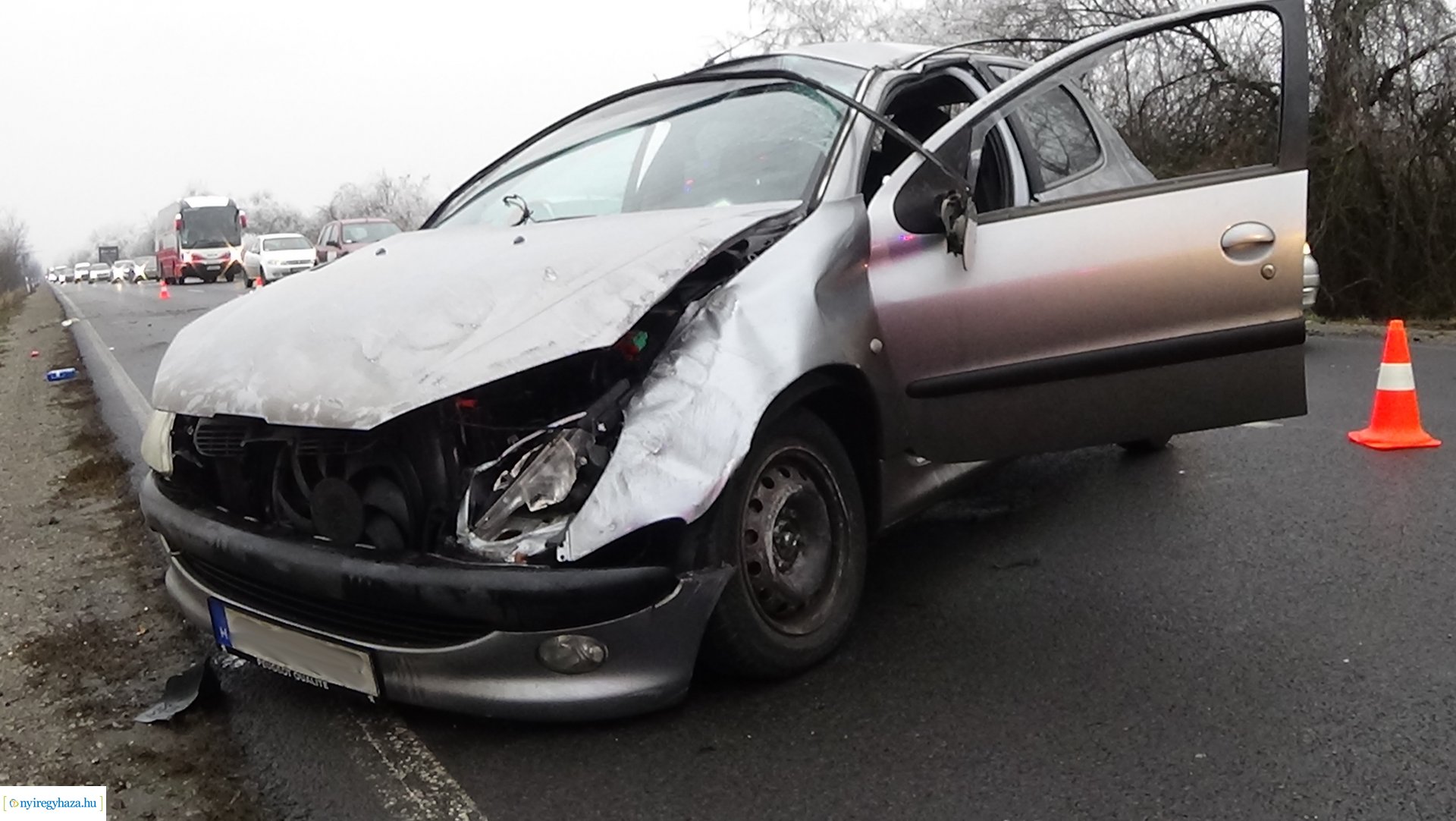 Baleset Császárszállásnál