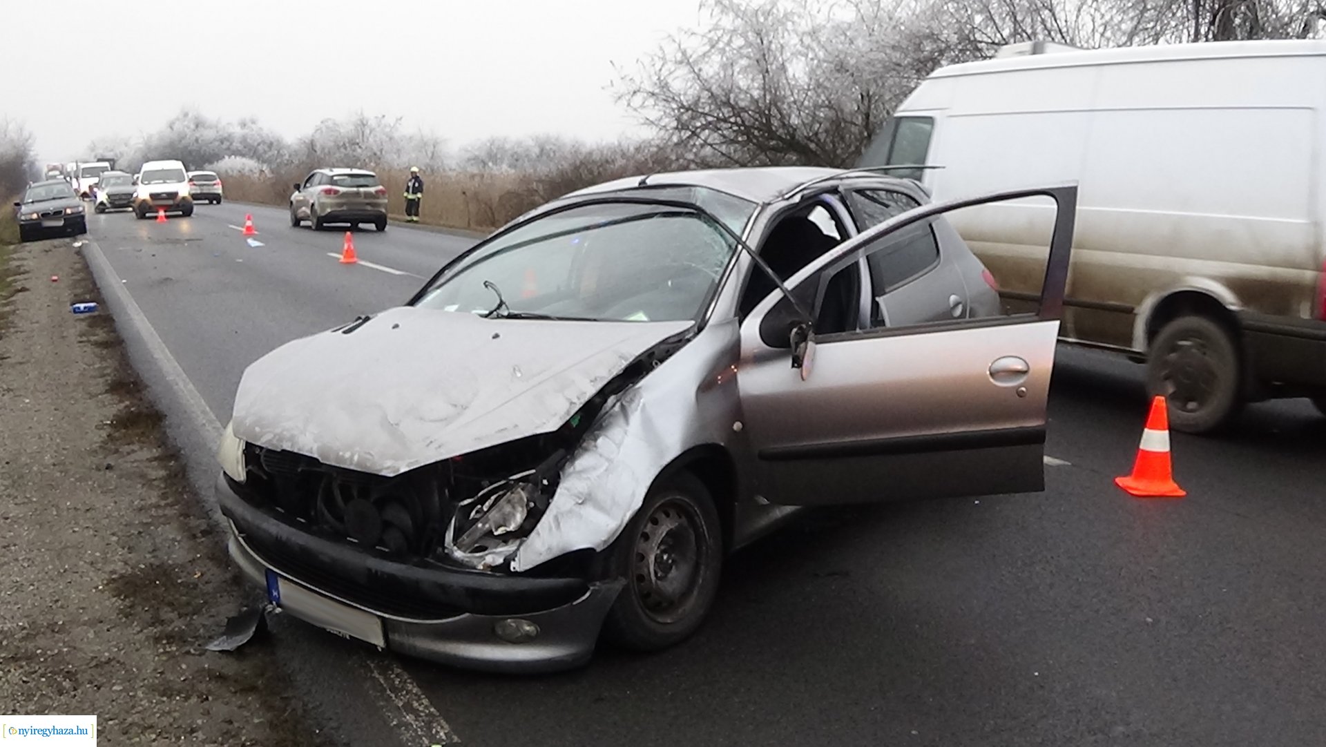 Baleset Császárszállásnál