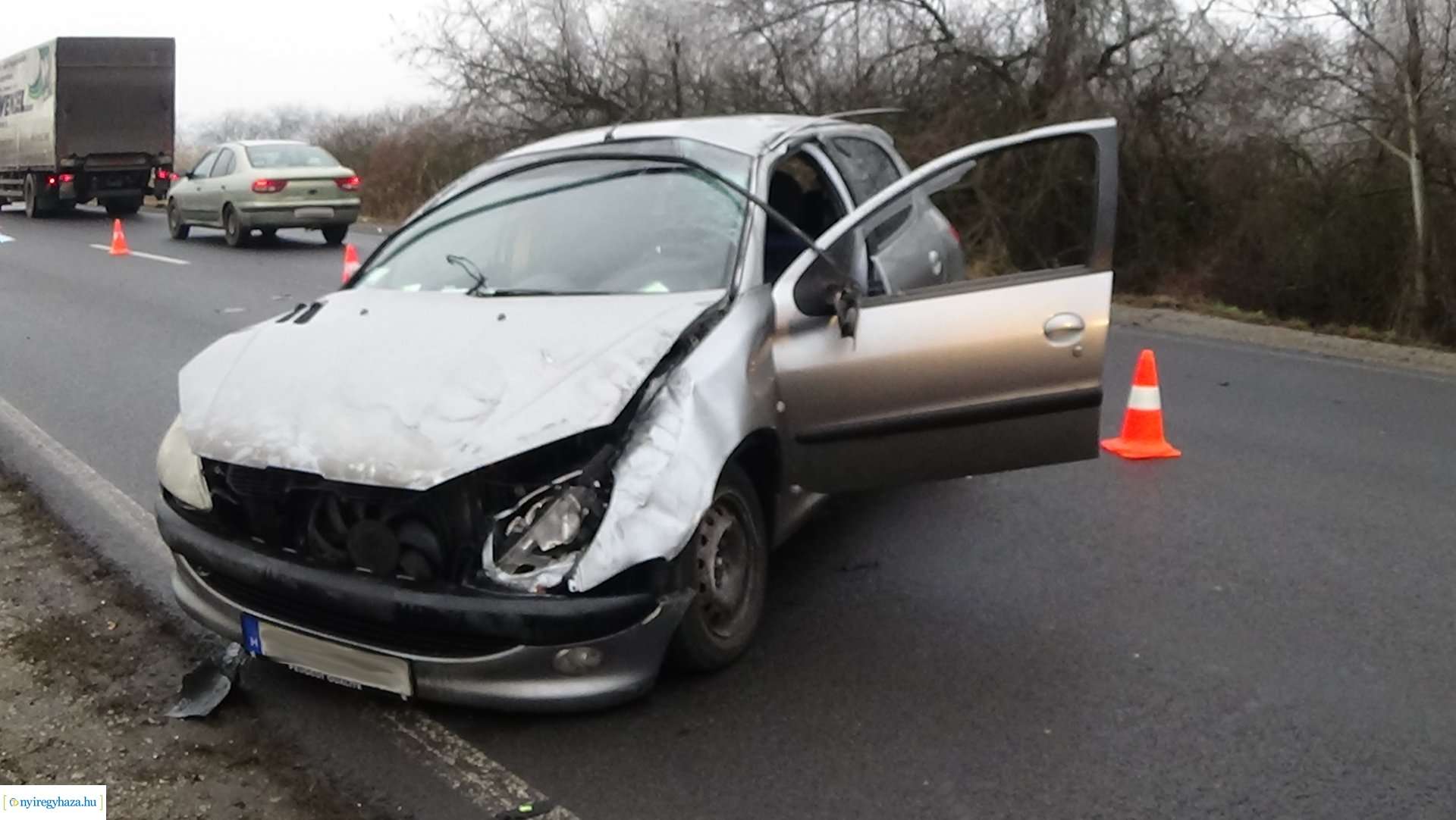 Baleset Császárszállásnál