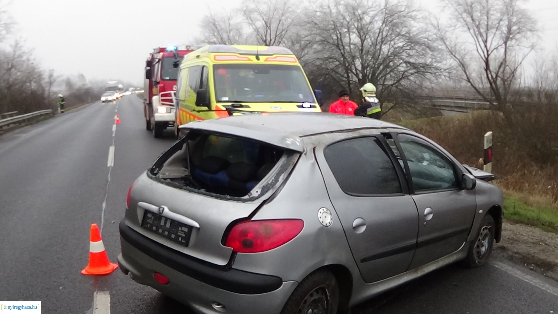 Baleset Császárszállásnál