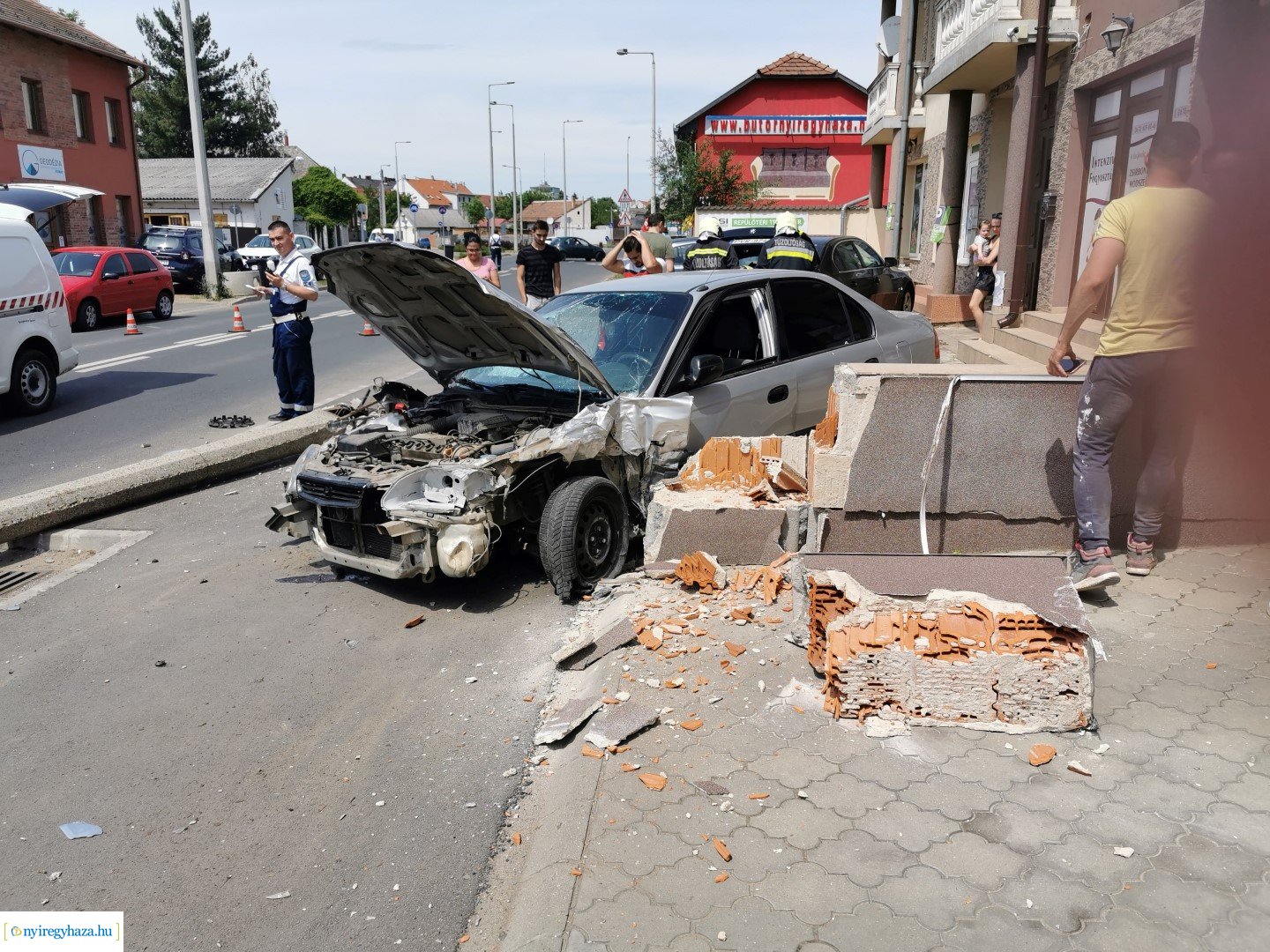 Baleset Debreceni út