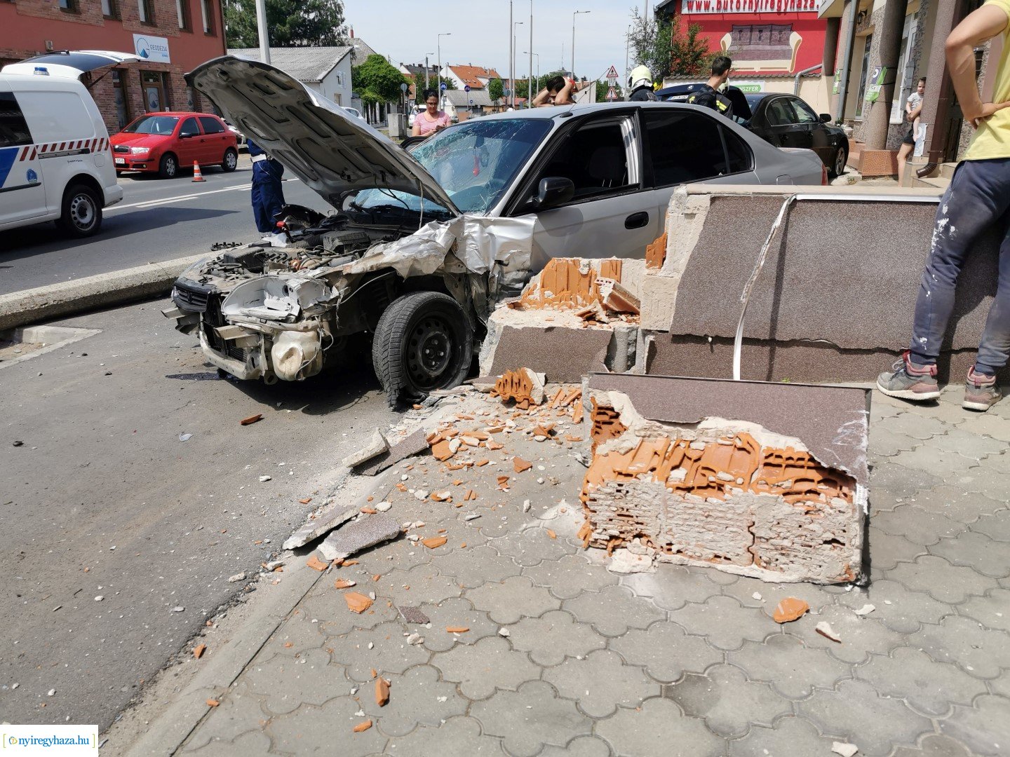 Baleset Debreceni út