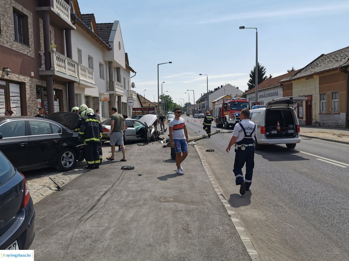 Baleset Debreceni út