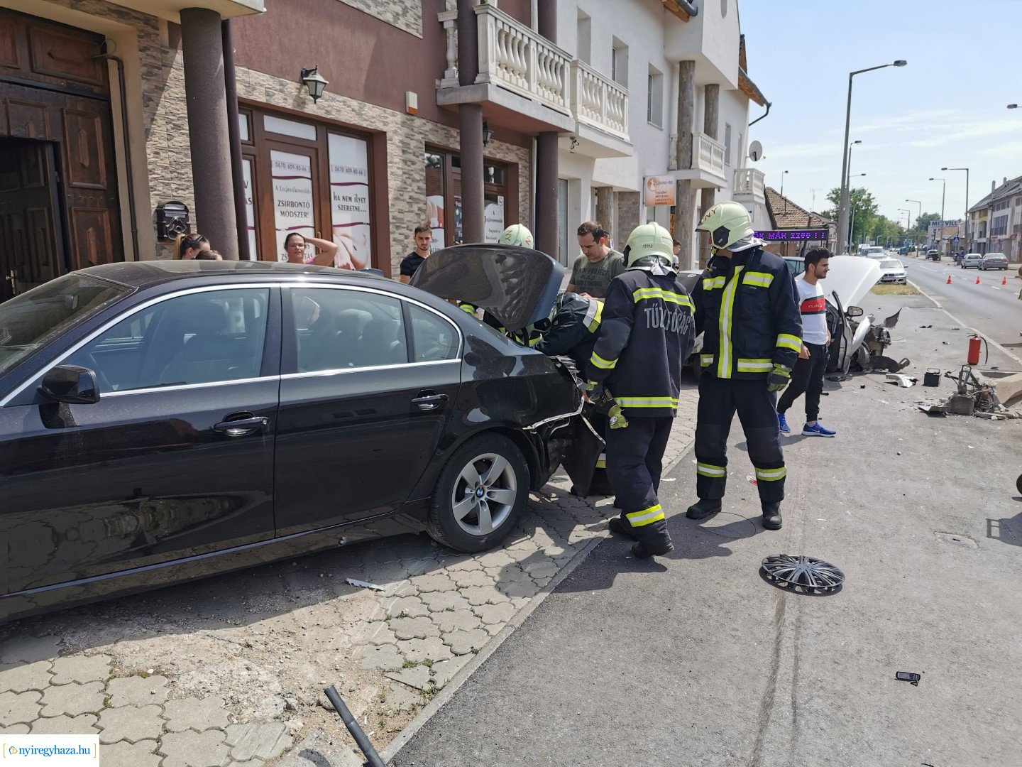 Baleset Debreceni út