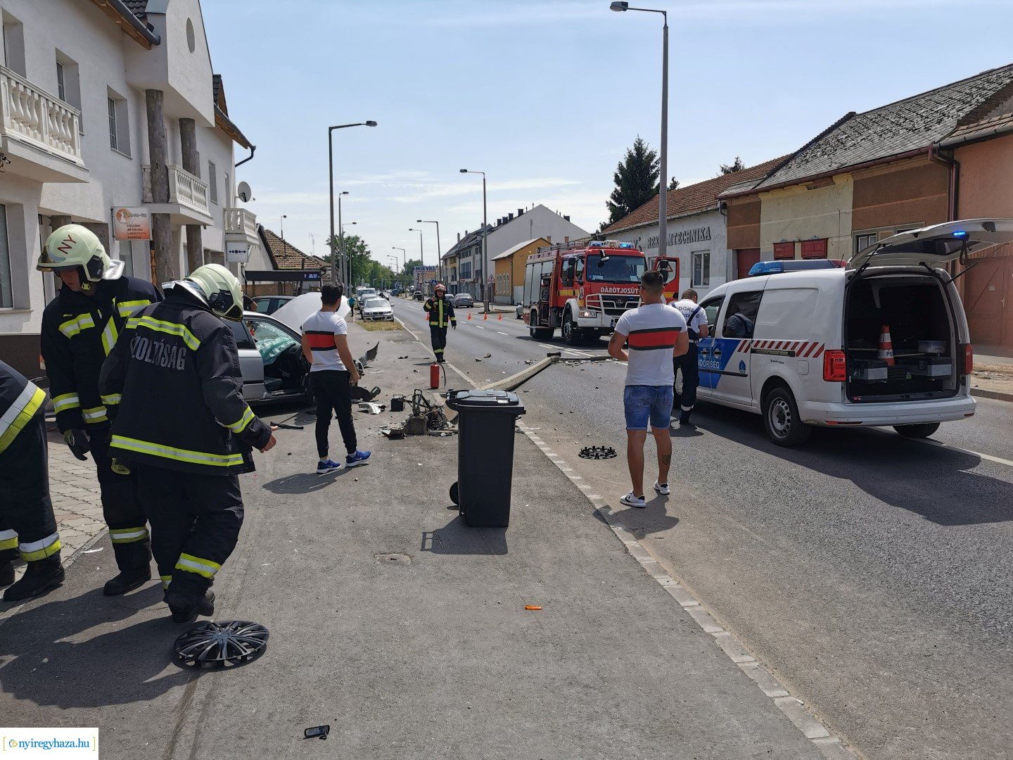 Baleset Debreceni út