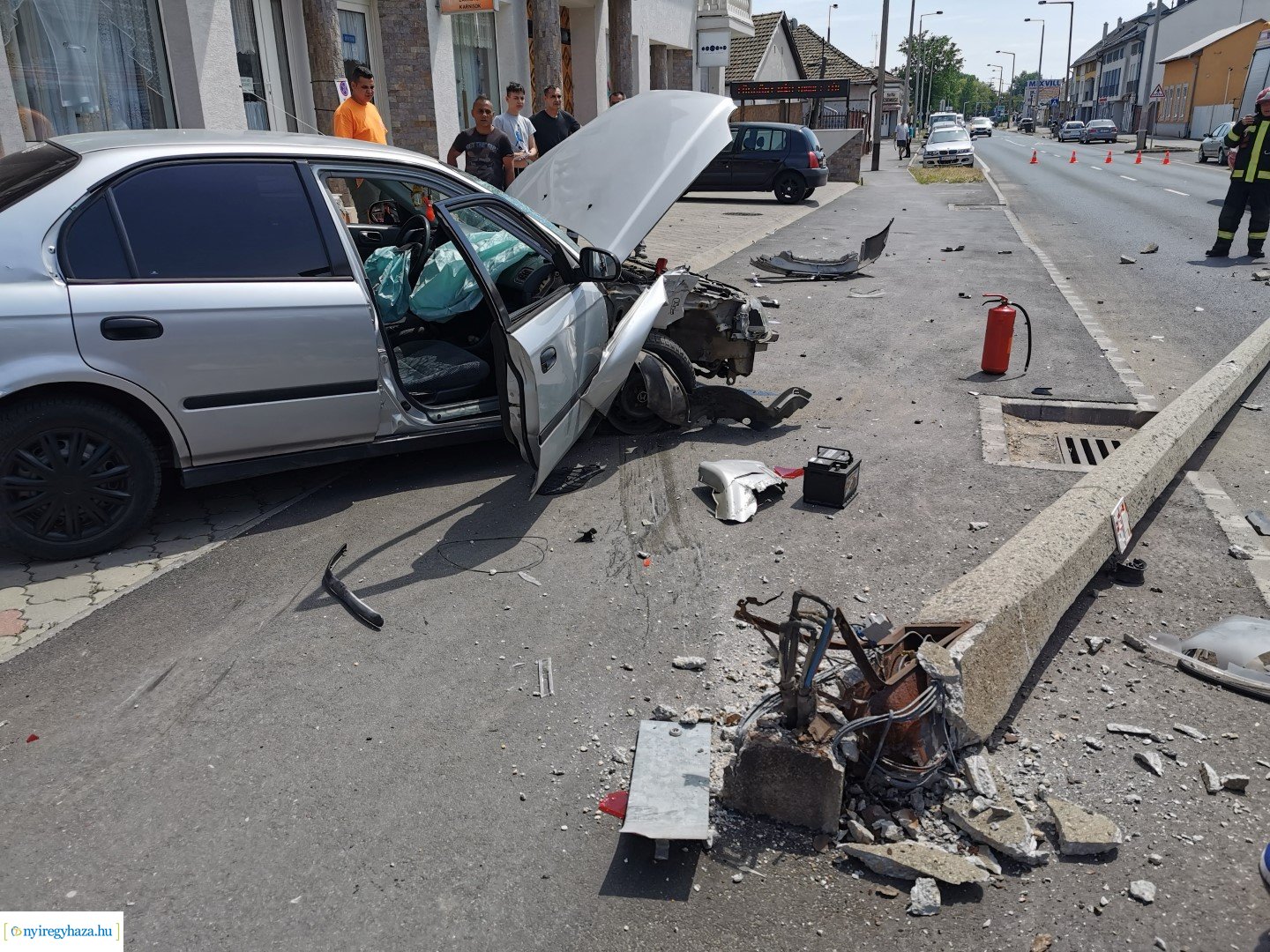 Baleset Debreceni út