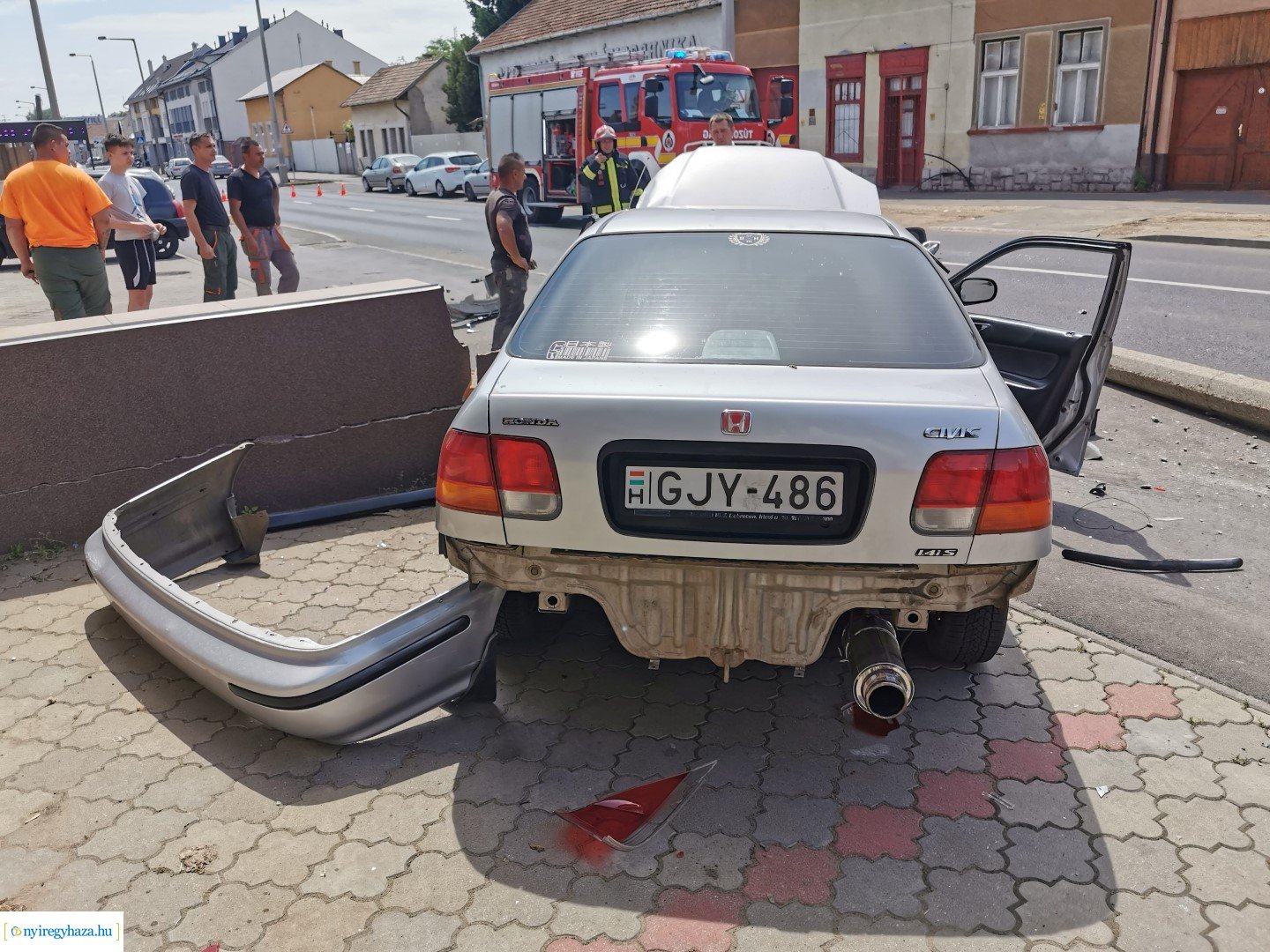 Baleset Debreceni út