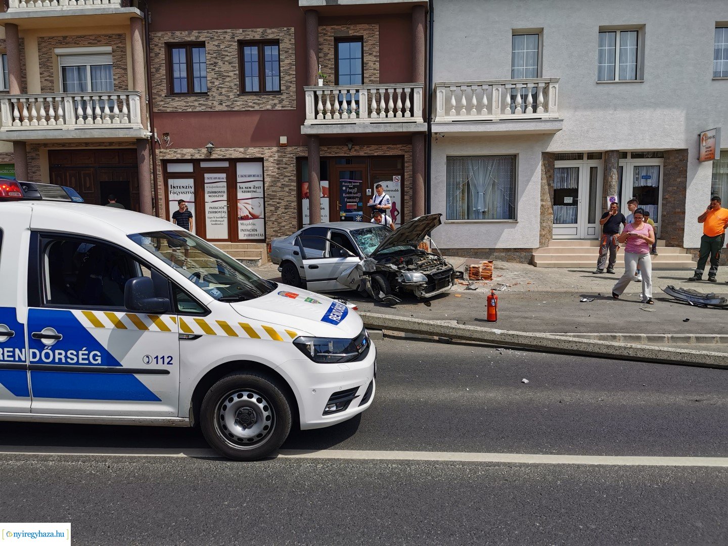 Baleset Debreceni út