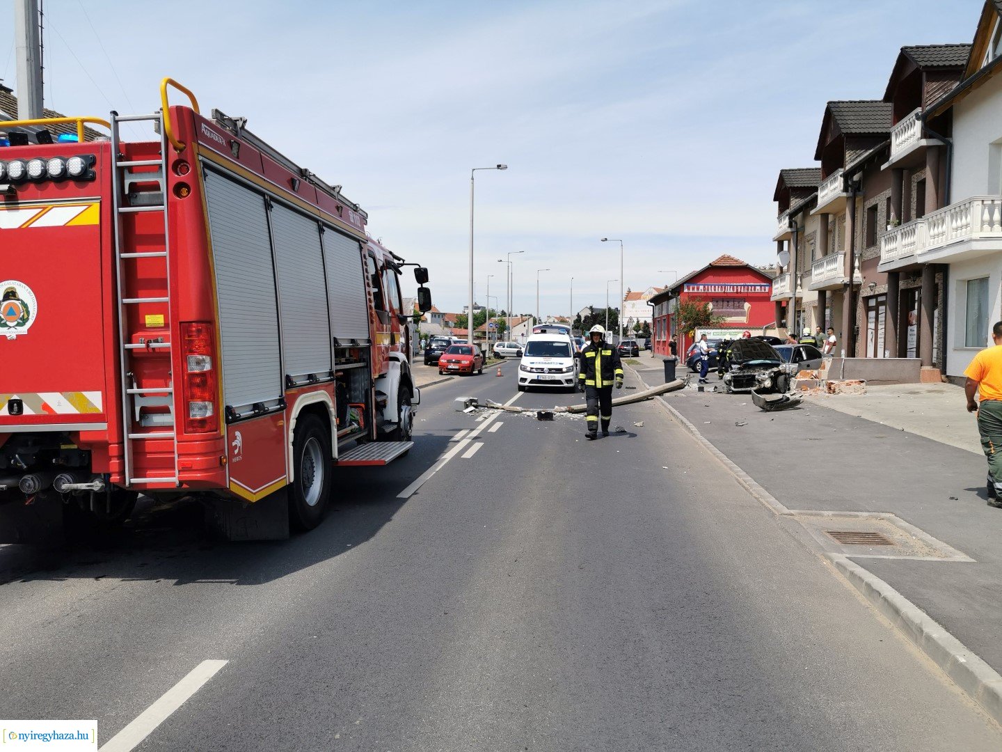 Baleset Debreceni út