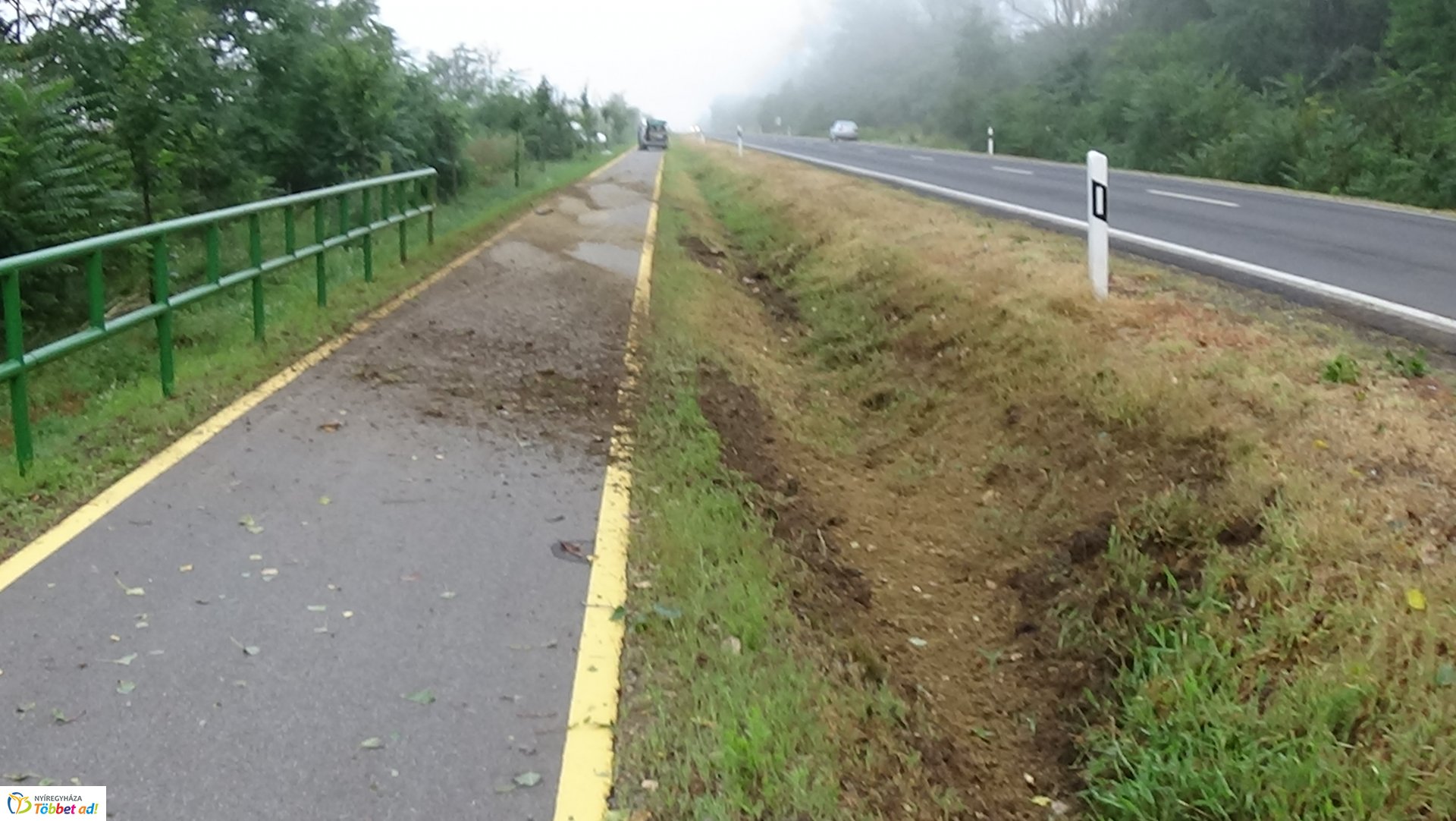 Baleset Gyulatanyánál