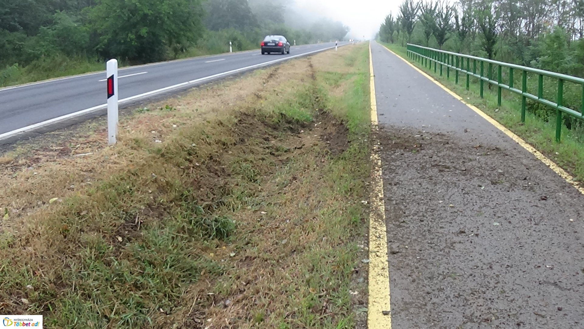 Baleset Gyulatanyánál